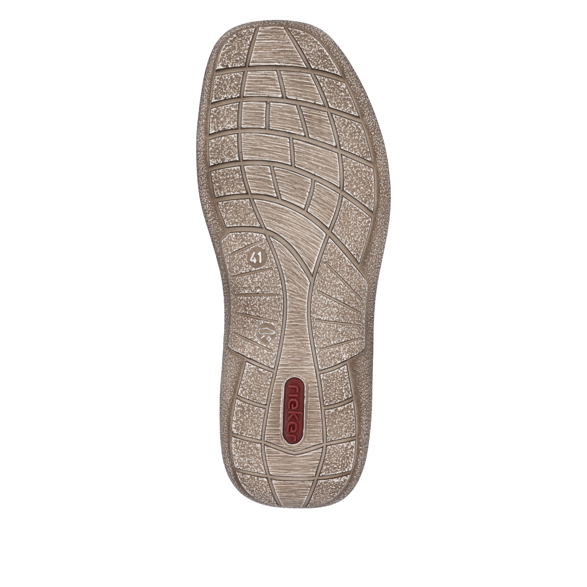 Brown Zip Shoes for Men | Rieker 03030-25