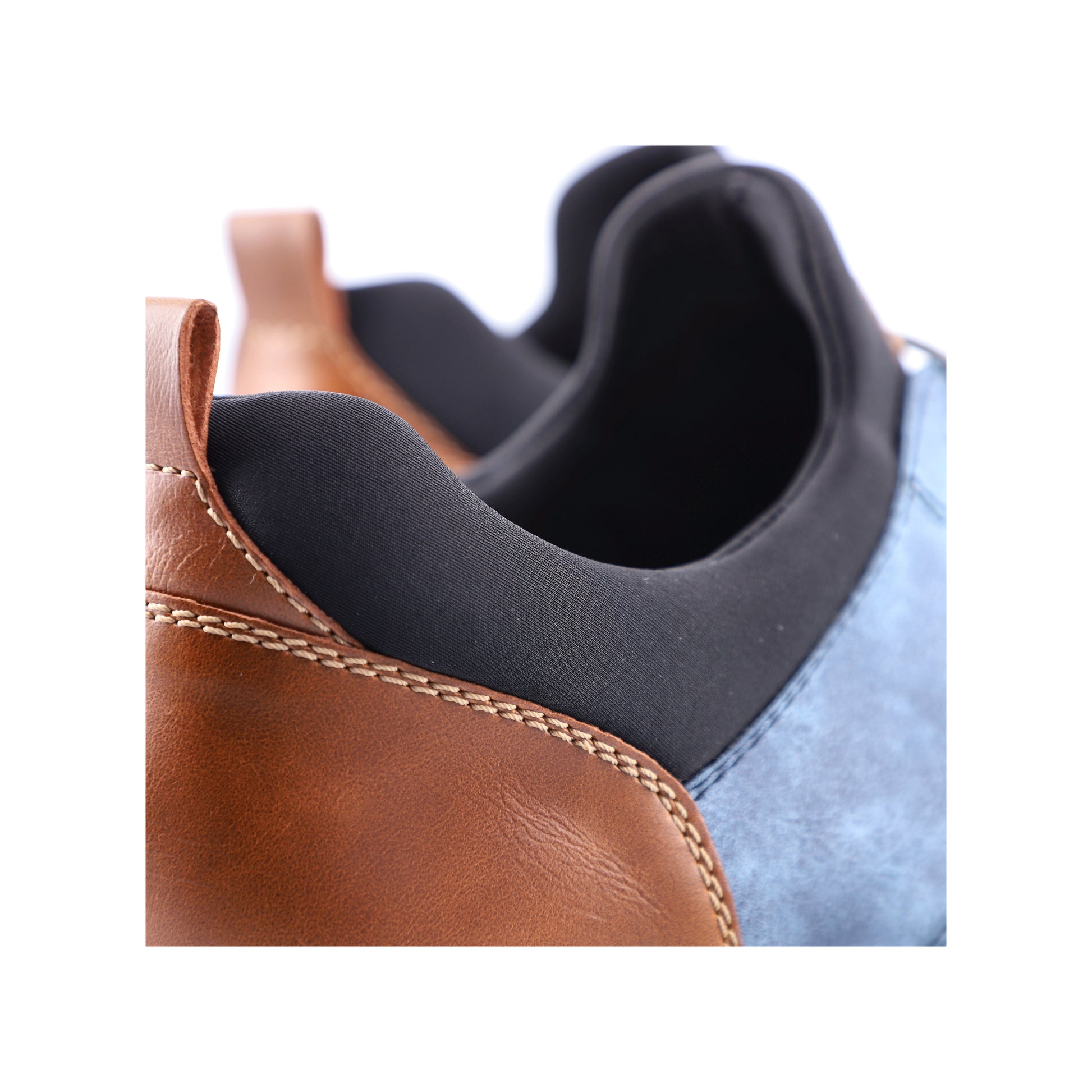 Blue Elasticated Shoes for Men | Rieker 14450-14