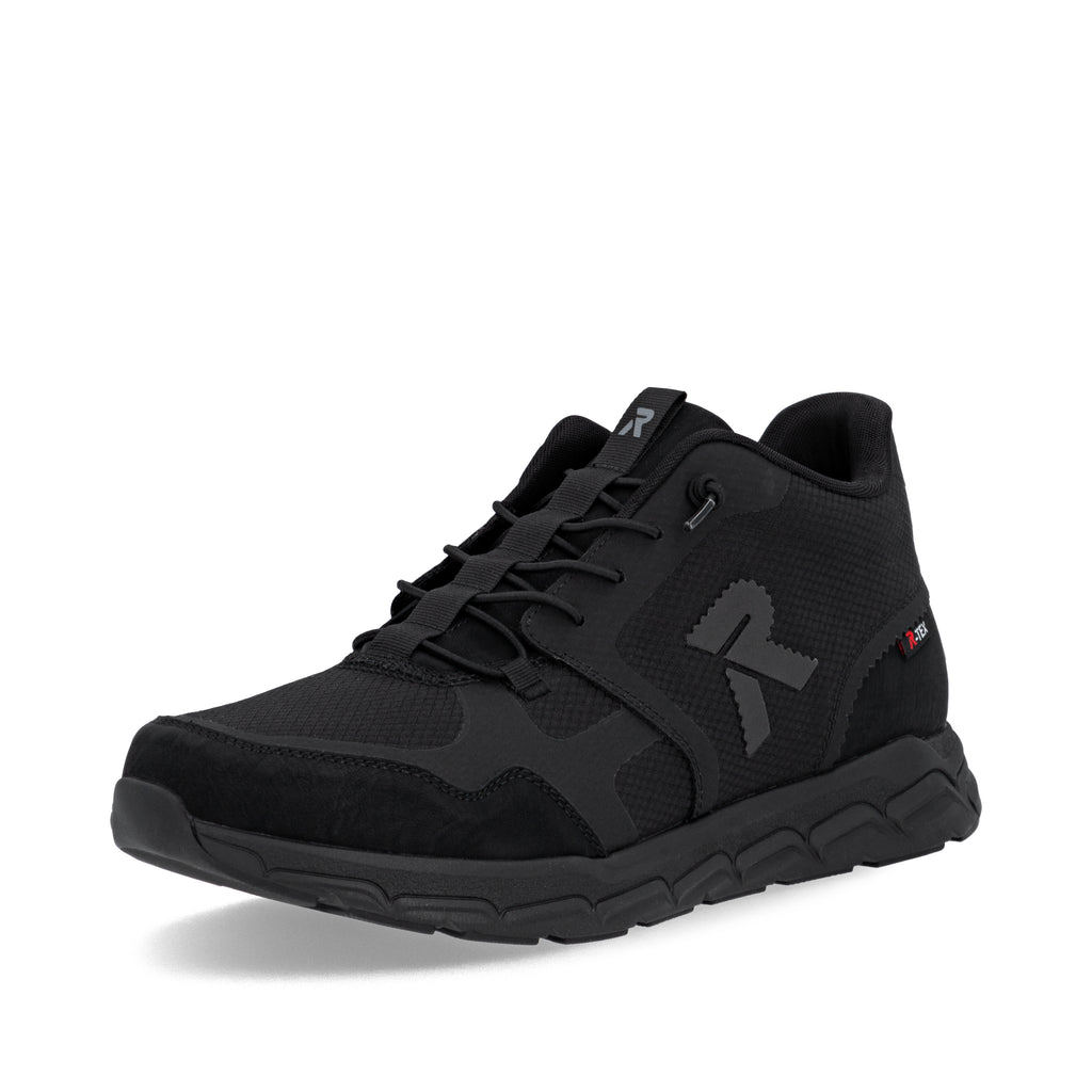Black Elasticated Boots for Men | Rieker Sport 09170-00