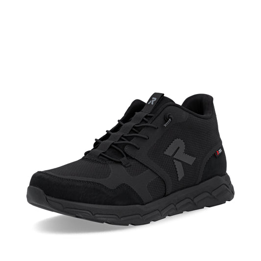 Rieker Sport Men's Trainer - Black | 09170-00