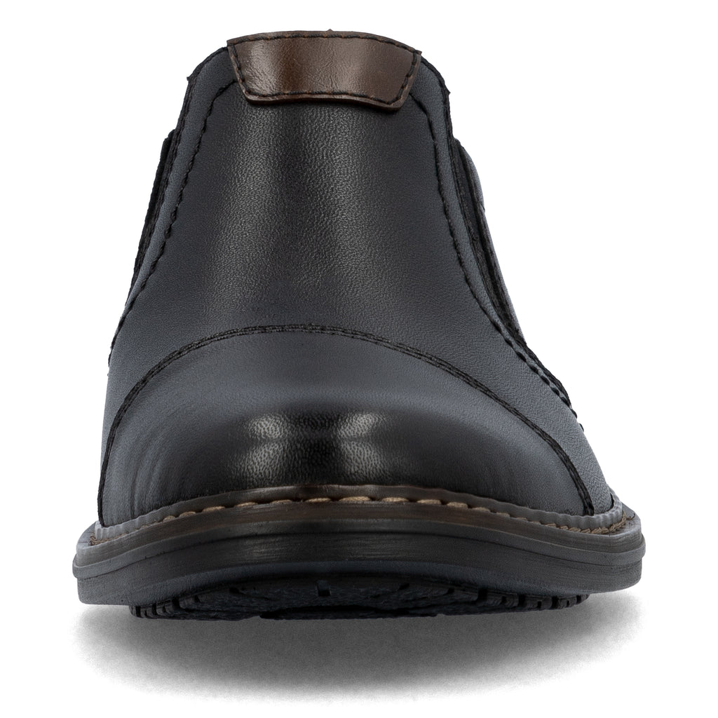 Black Elasticated Shoes for Men | Rieker 17659-00
