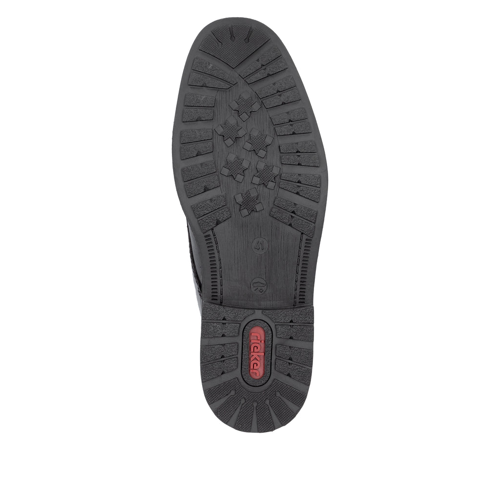 Black Elasticated Boots for Men | Rieker 33207-00
