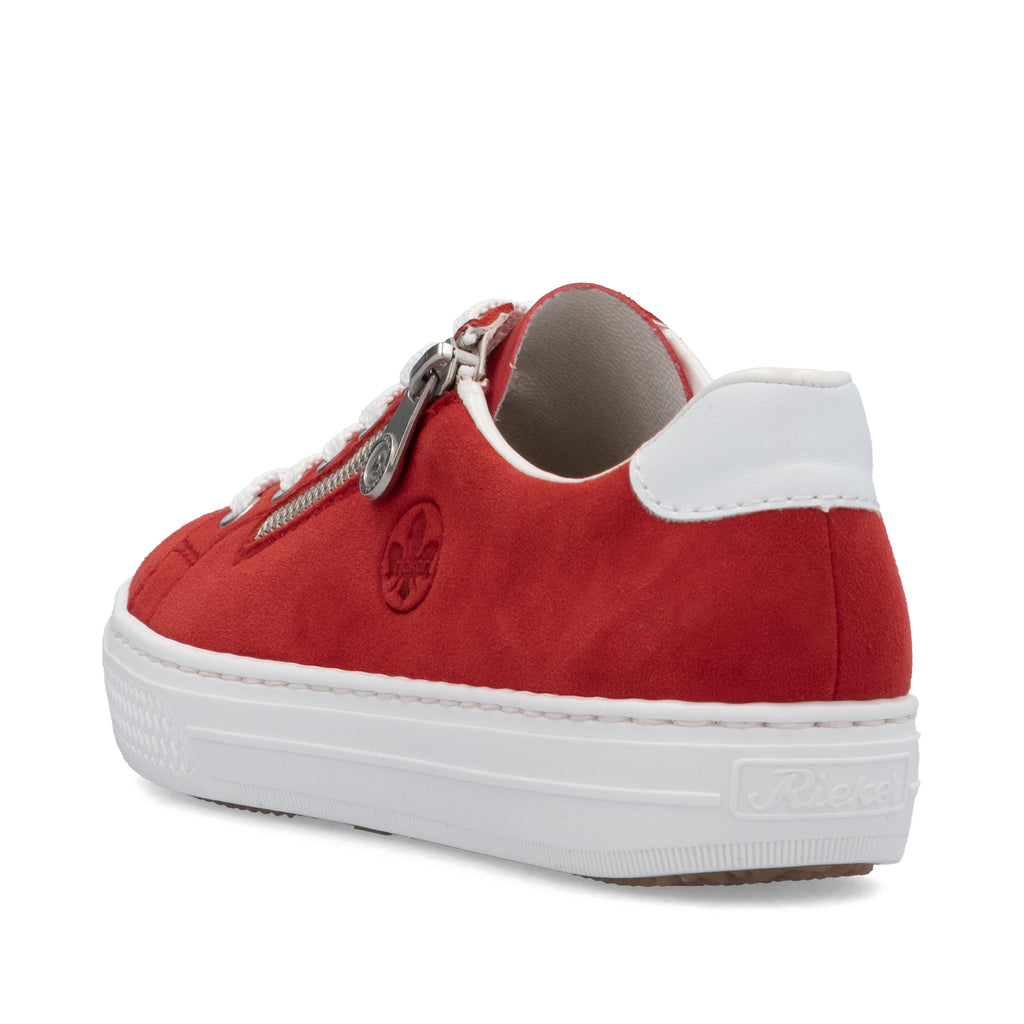 Red Zip Shoes for Women | Rieker L59L1-33