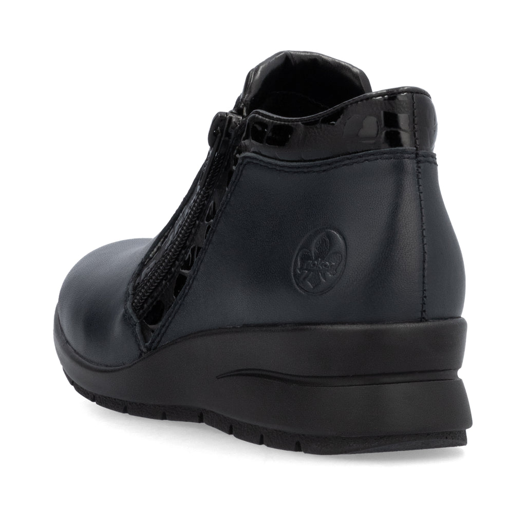 Blue Zip Boots for Women | Rieker L4883-14