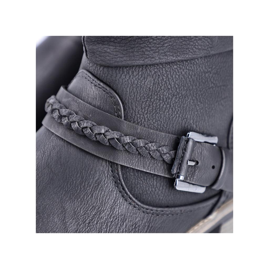 Black Zip Boots for Women | Rieker 98860-00