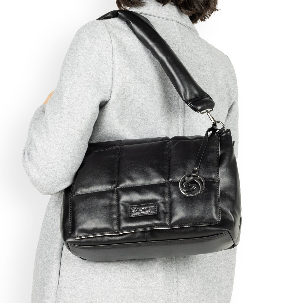 Black Fold With Snap Bags for Women | Remonte Q0716-00