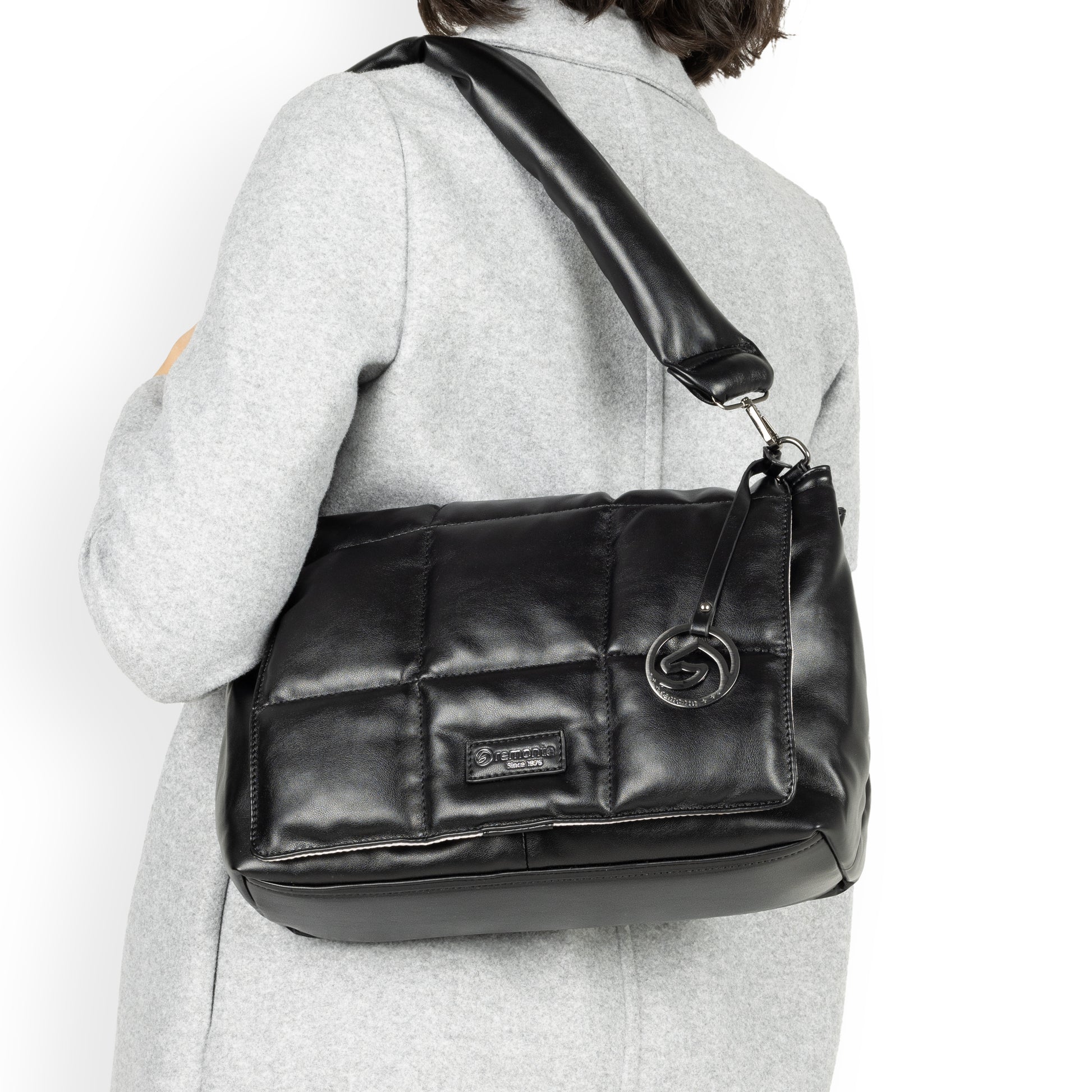 Black Fold With Snap Bags for Women | Remonte Q0716-00