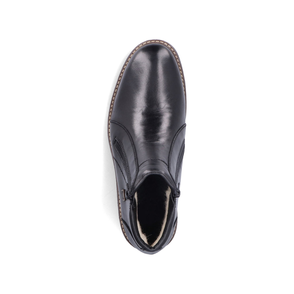 Black Zip Boots for Men | Rieker 33160-00