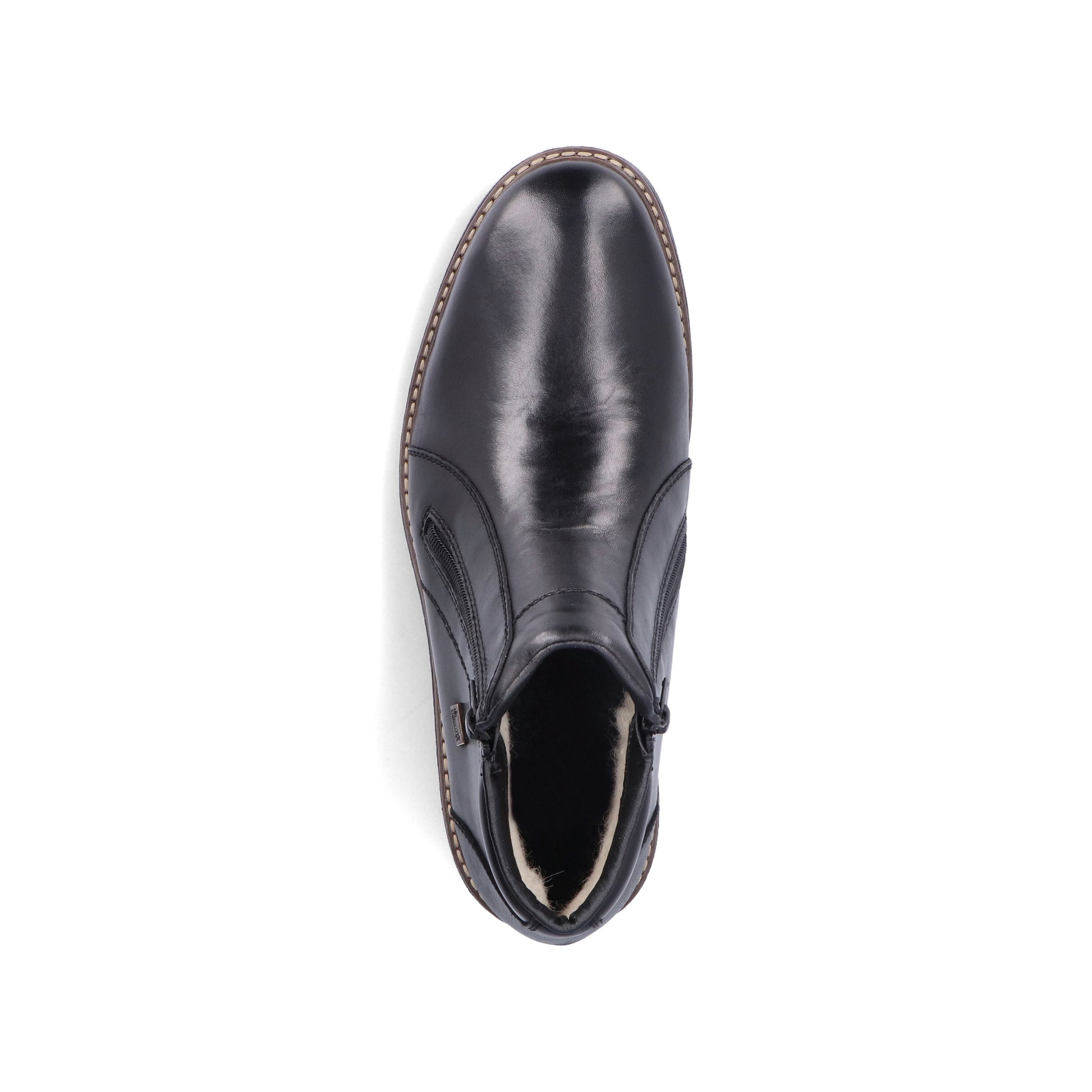 Black Zip Boots for Men | Rieker 33160-00