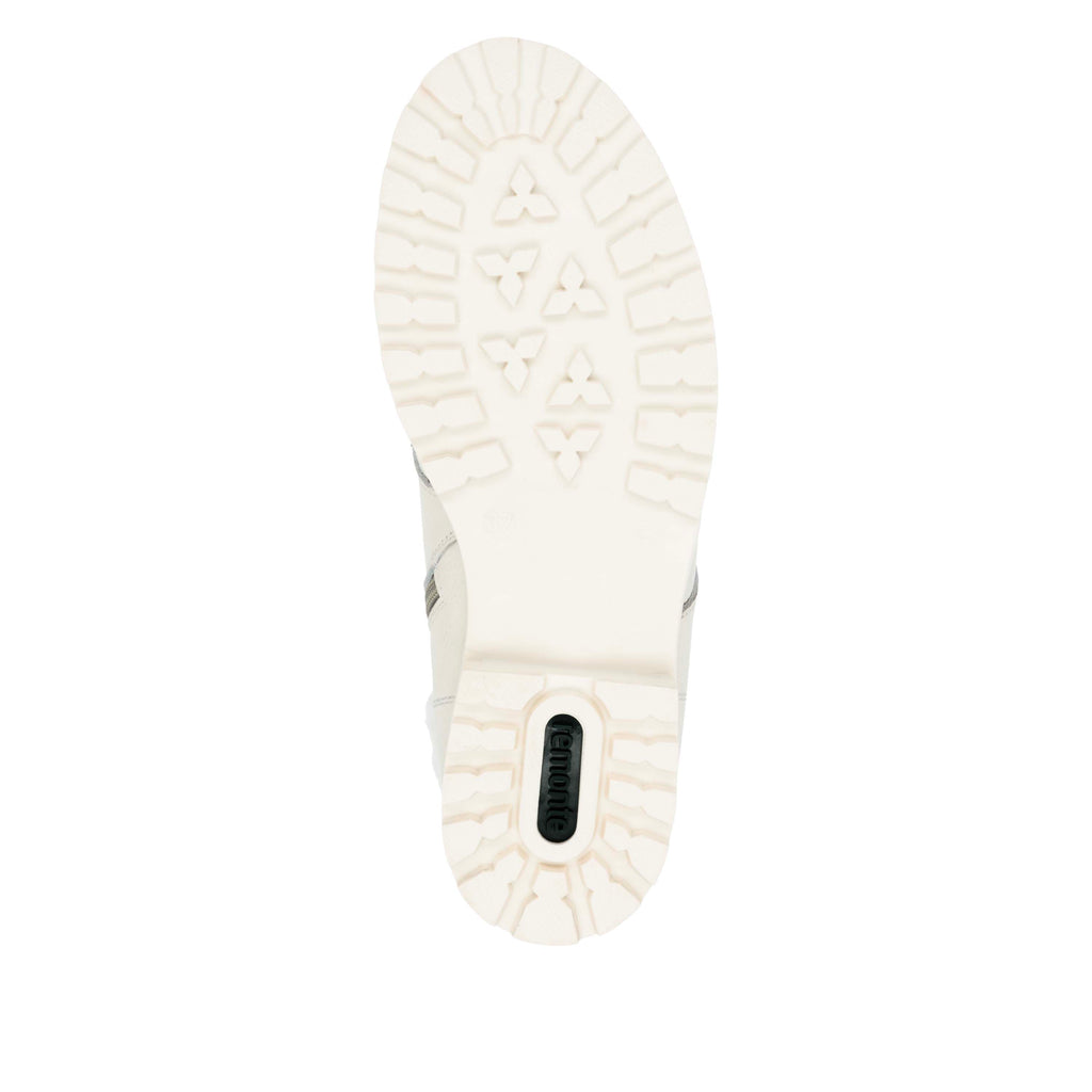 White Zip Boots for Women | Remonte D8481-80