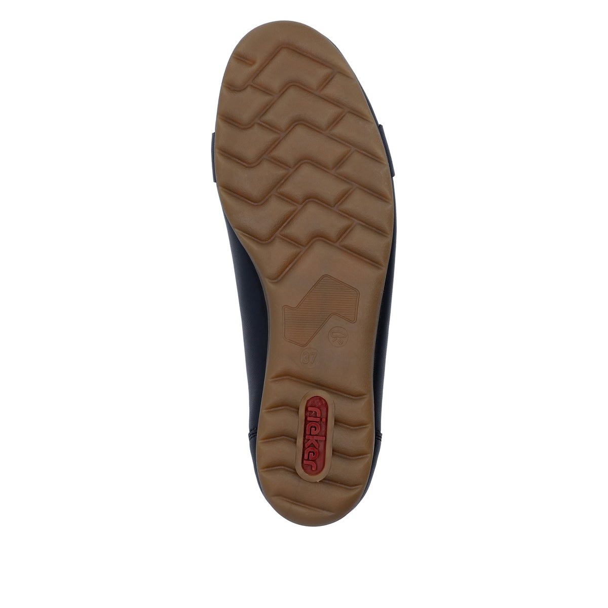 Rieker Women's Blue Ballerina Shoe | L9360-14
