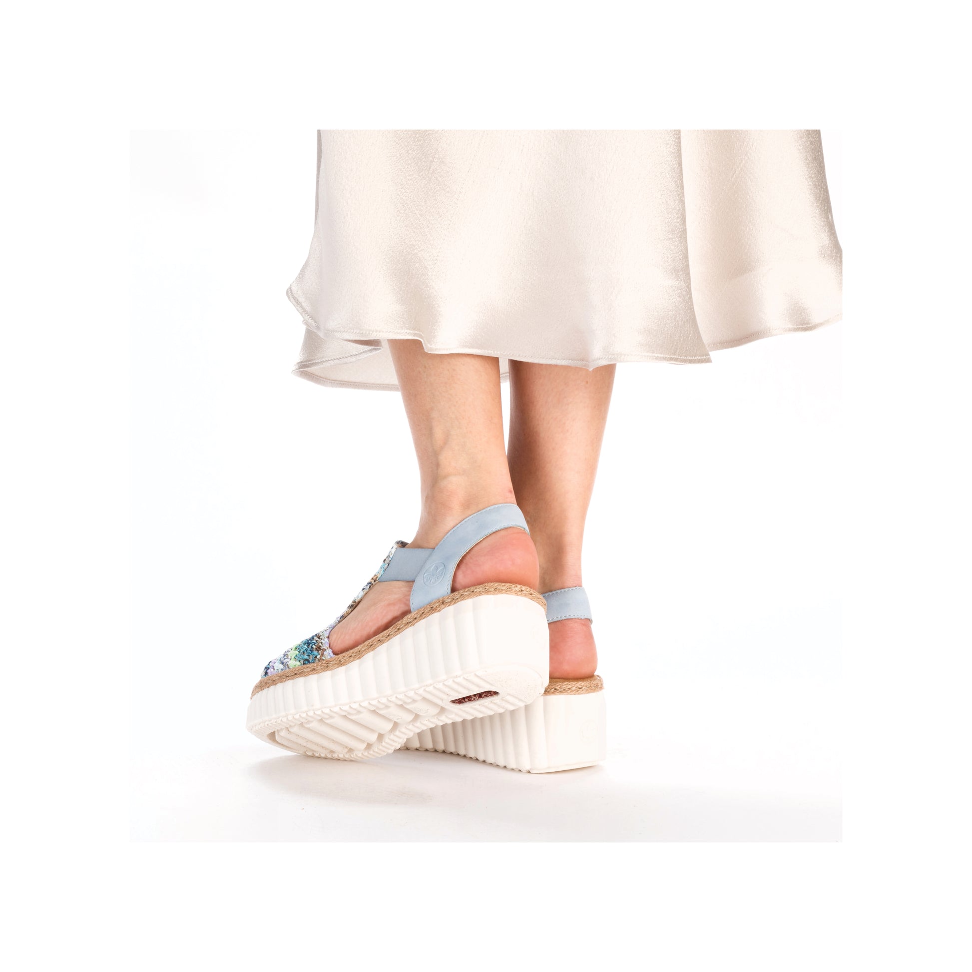 Multi Elasticated Sandals for Women | Rieker 69172-91