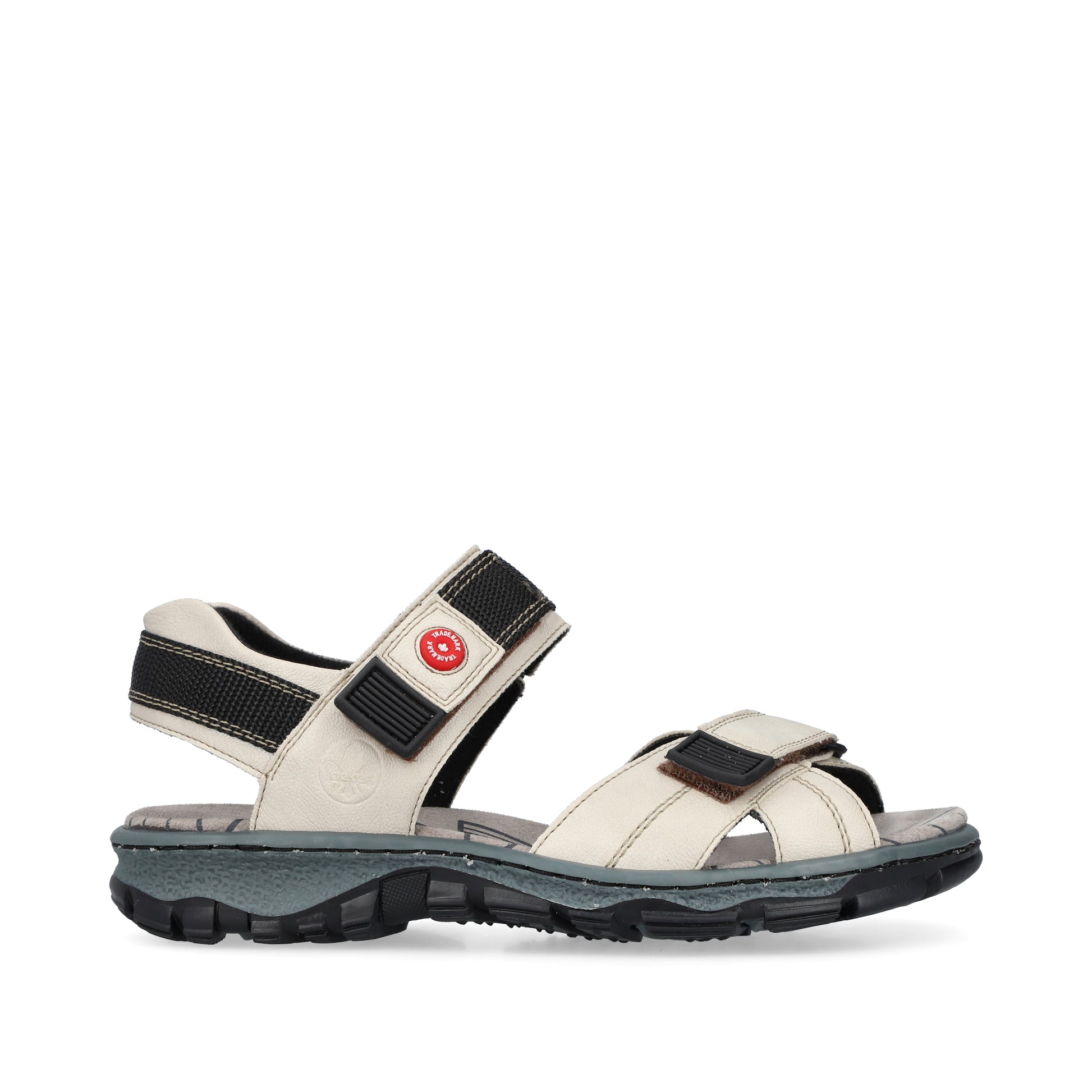 White Hook & Loop Sandals for Women | Rieker 68851-80