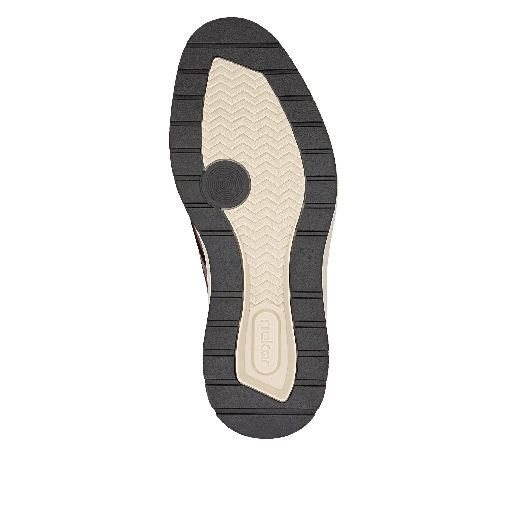 Brown Zip Boots for Men | Rieker 14705-24