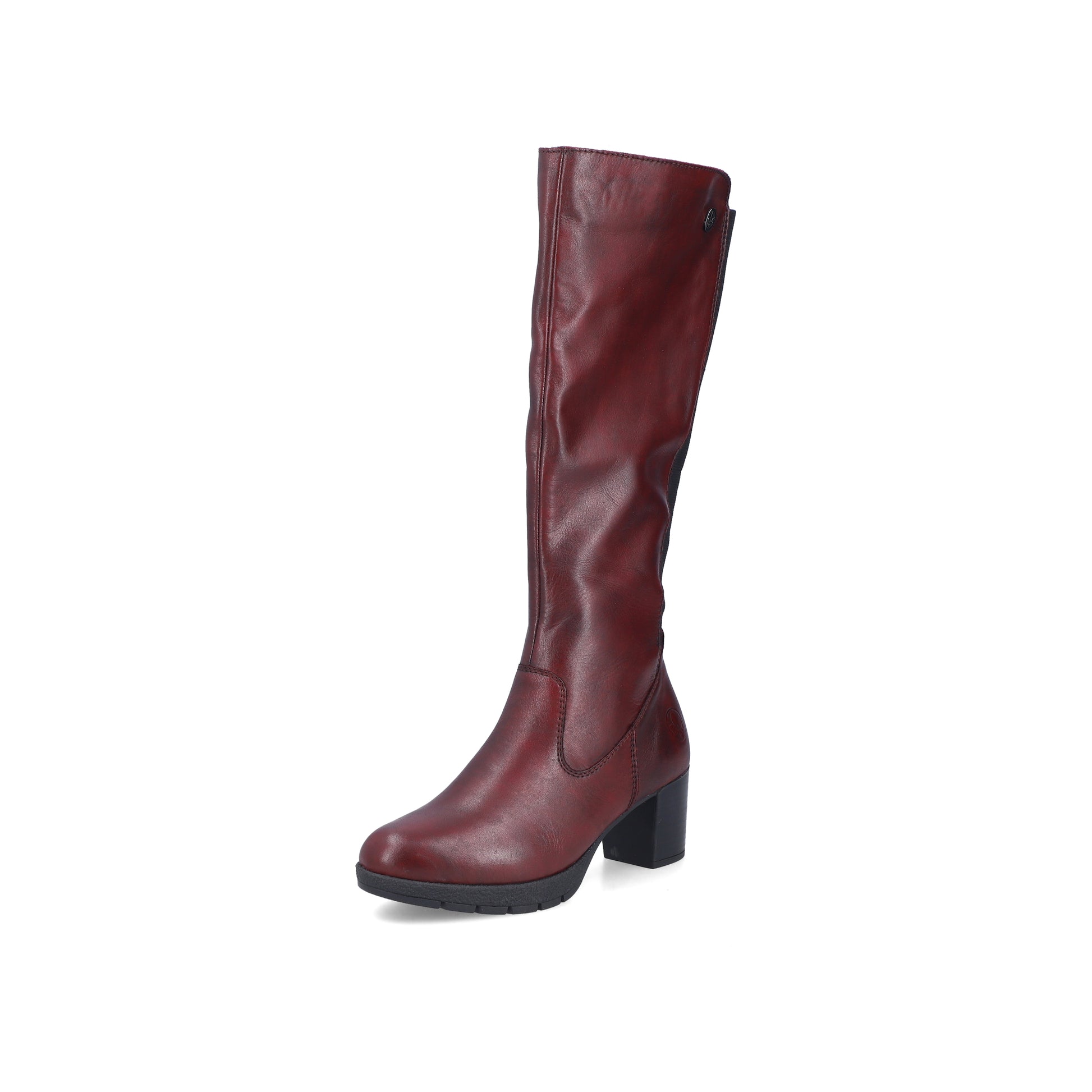 Red Zip Boots for Women | Rieker 77684-35