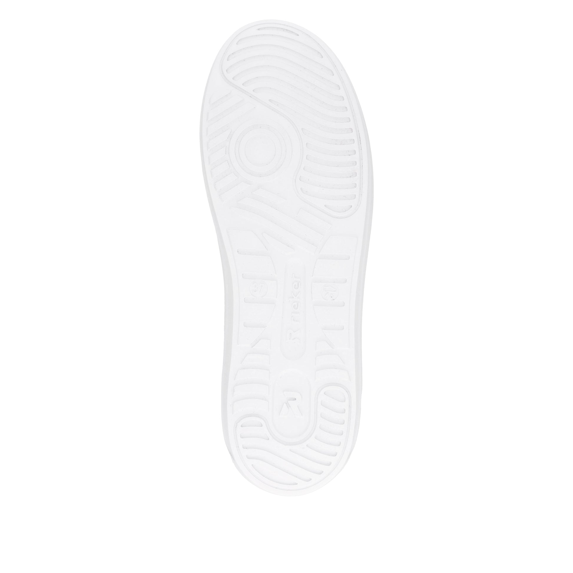 White Elasticated Shoes for Women | Rieker W1201-82