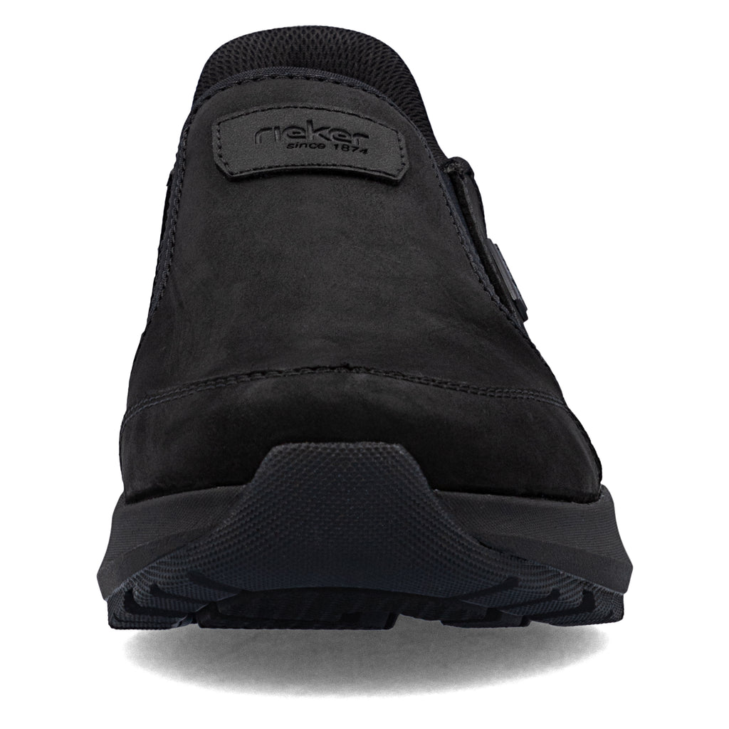 Black Elasticated Shoes for Men | Rieker 06052-00