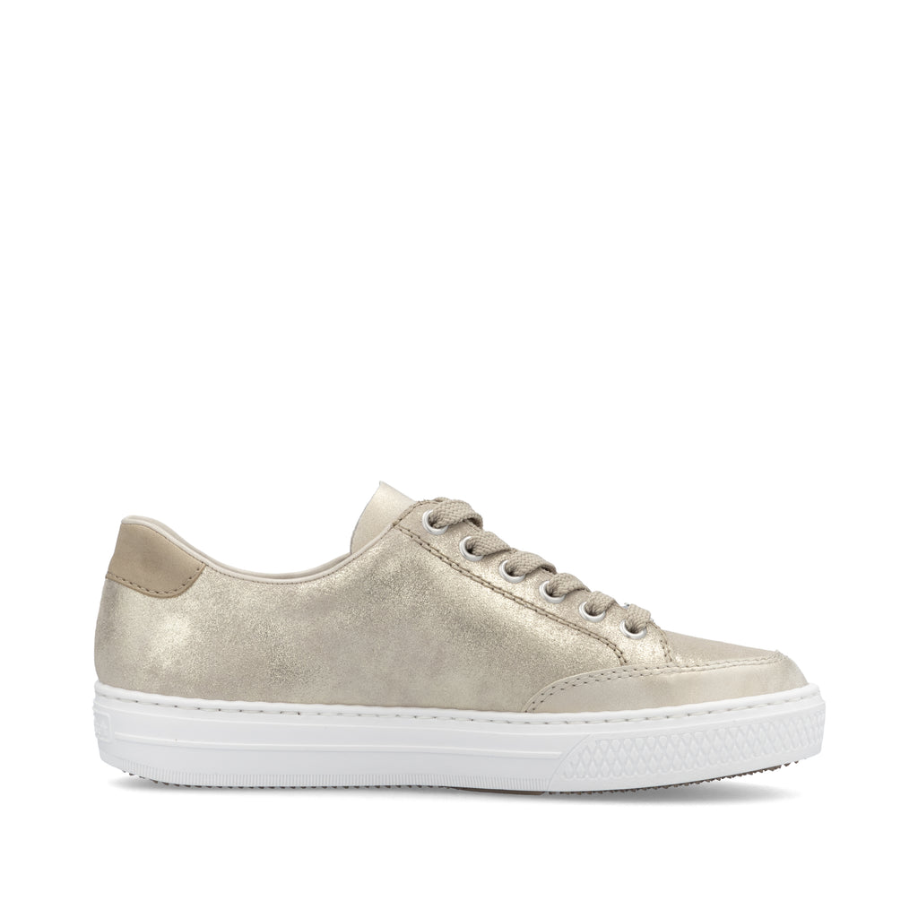 Beige Zip Shoes for Women | Rieker L5903-62