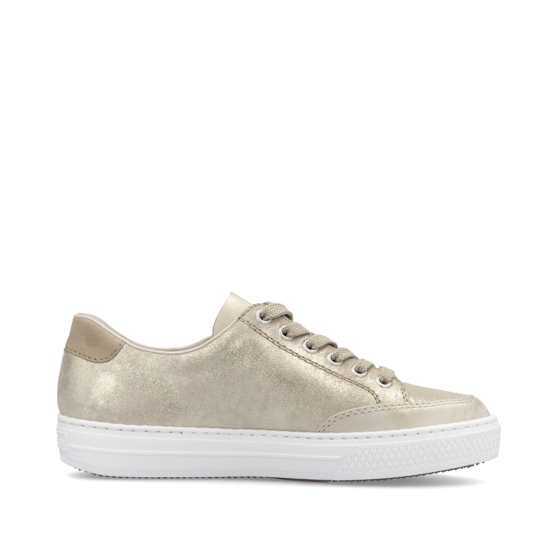 Beige Zip Shoes for Women | Rieker L5903-62