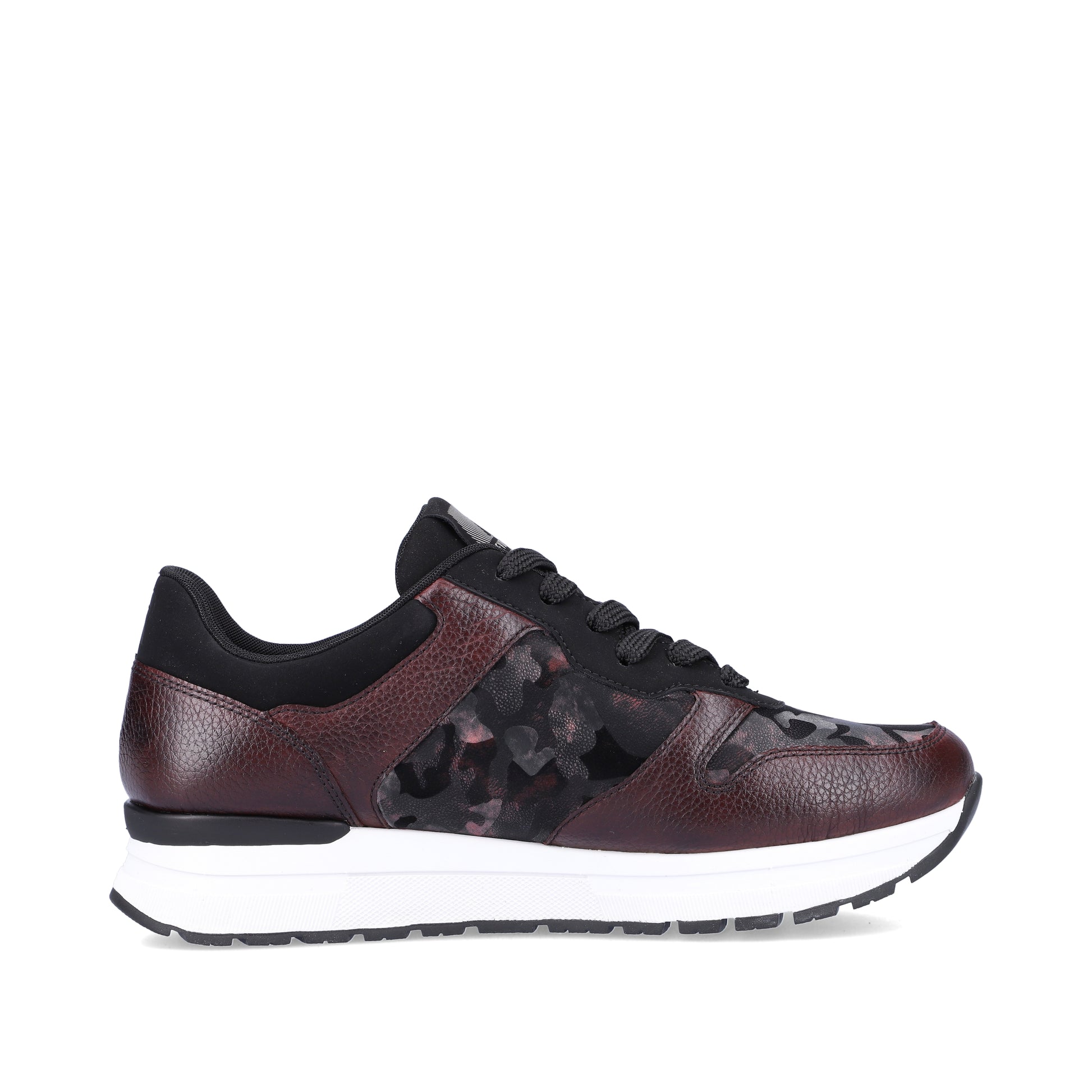 Red Lace-Up Shoes for Women | Rieker Sport 40804-35