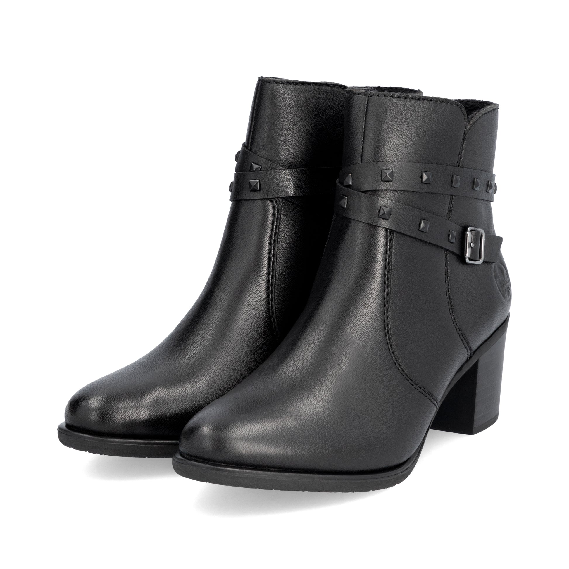 Black Zip Boots for Women | Rieker Y2059-00