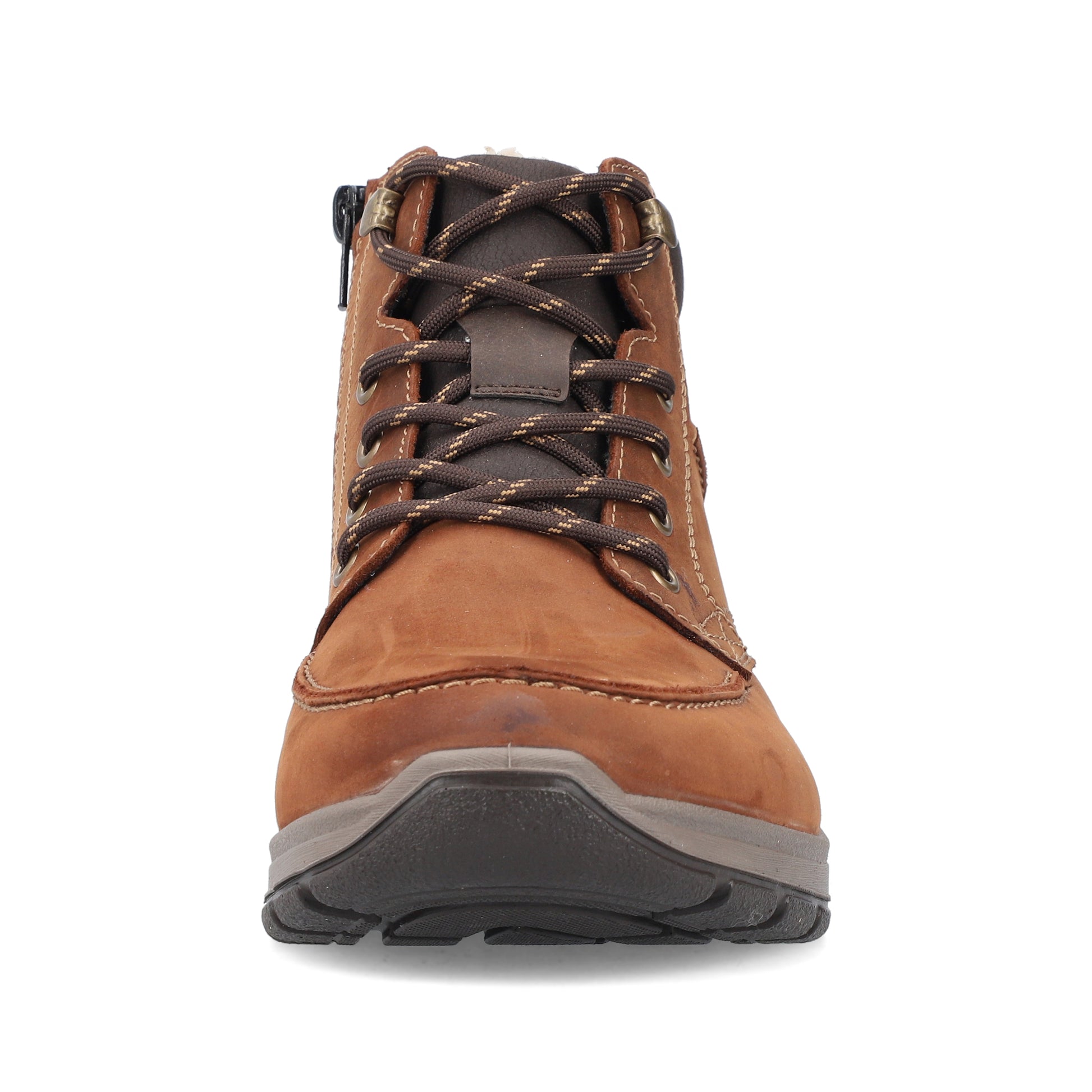 Brown Zip Boots for Men | Rieker 03610-22