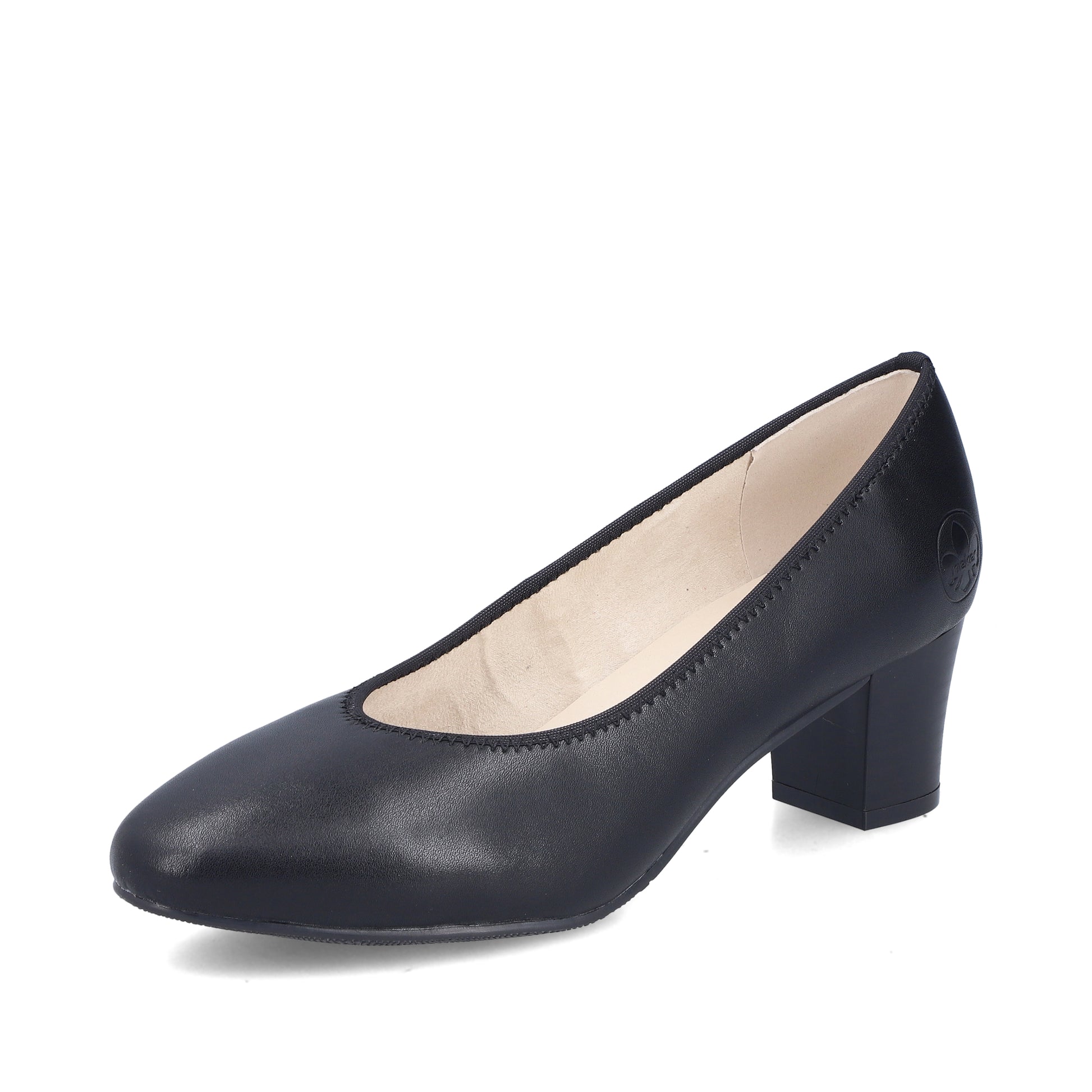 Black Slip-On Shoes for Women | Rieker 44650-04