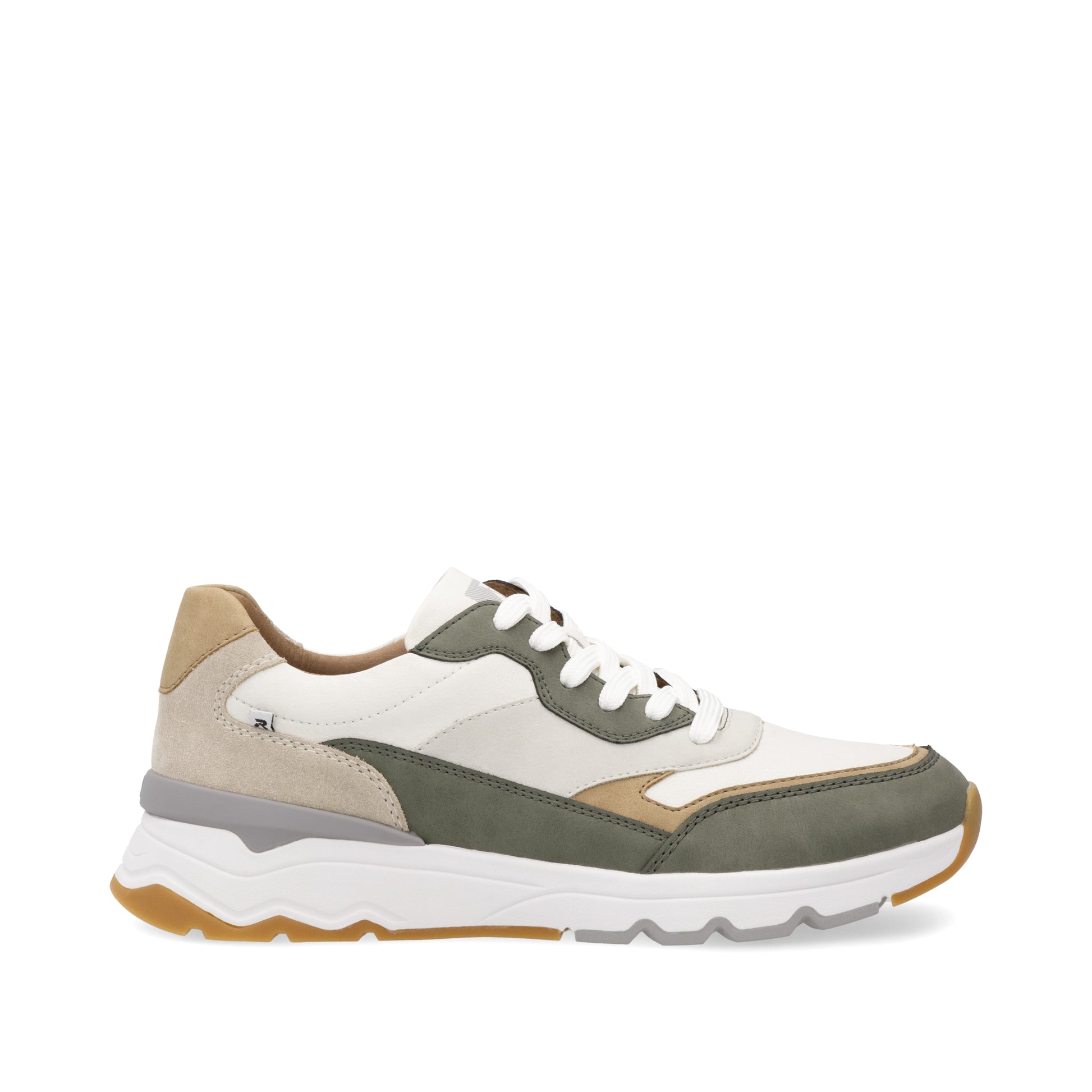 White Elasticated Shoes for Men | Rieker U0906-82