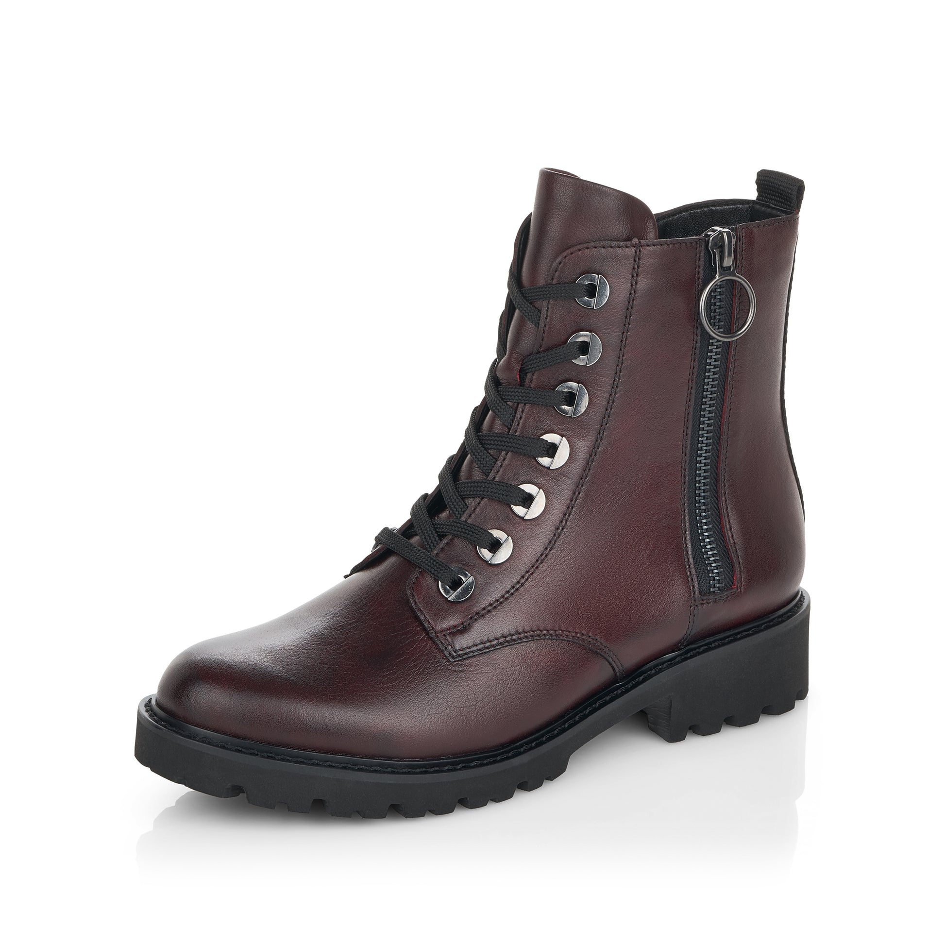 Red Zip Boots for Women | Remonte D8671-35