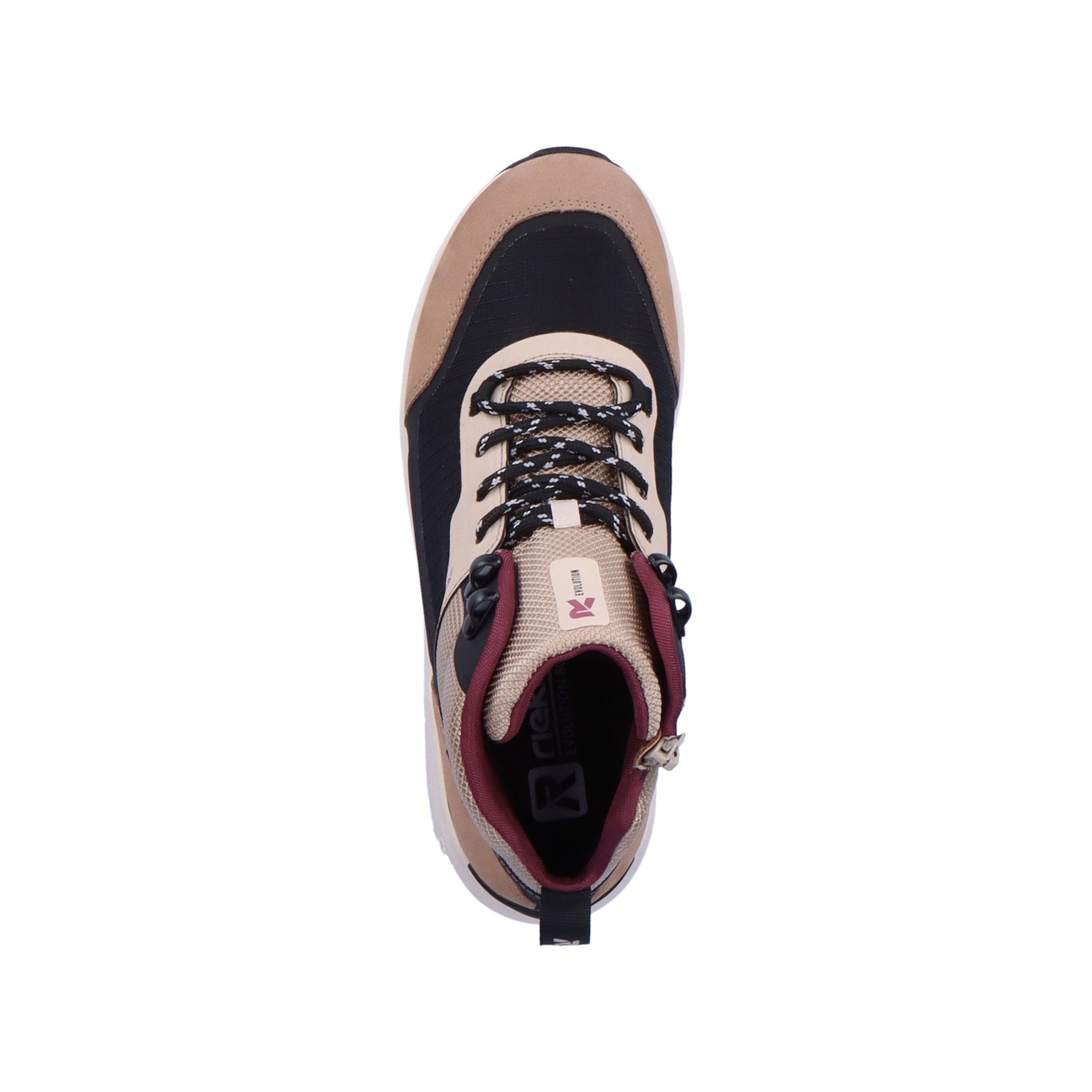 Beige Zip Boots for Women | Rieker Sport 40460-62