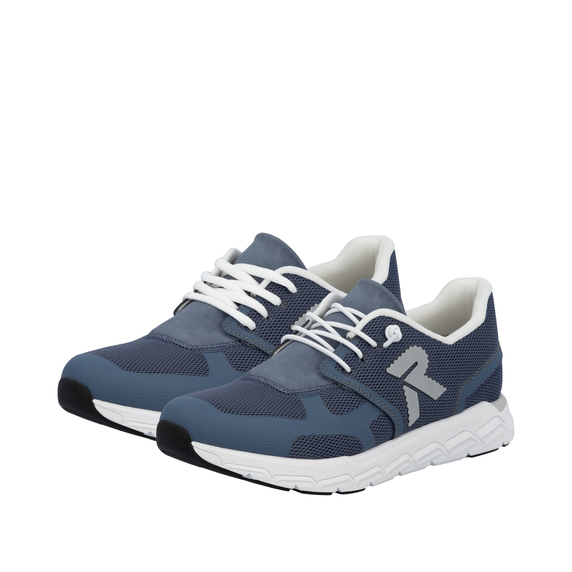 Blue Elasticated Shoes for Women | Rieker M9000-12