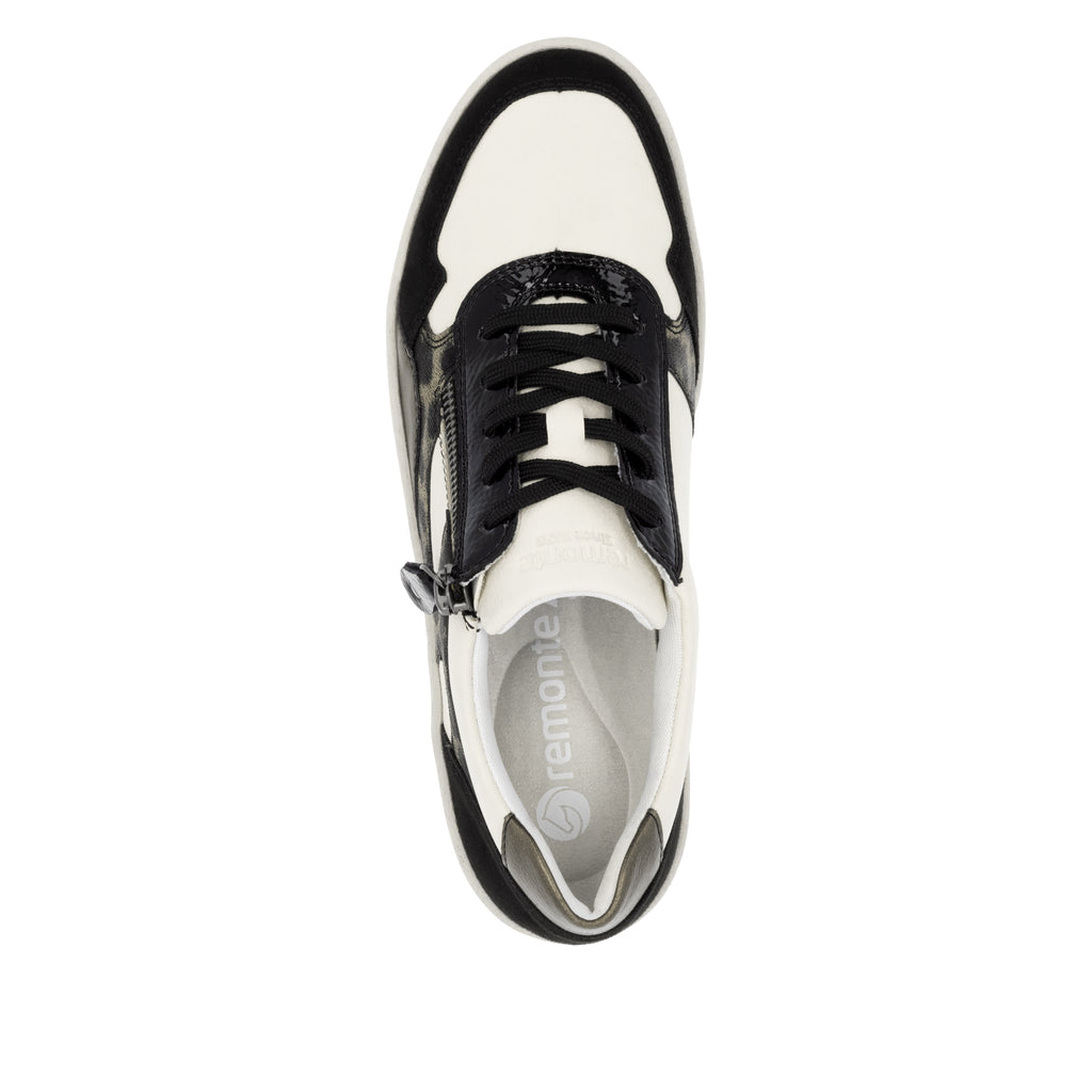 Beige Zip Shoes for Women | Remonte D0J04-60