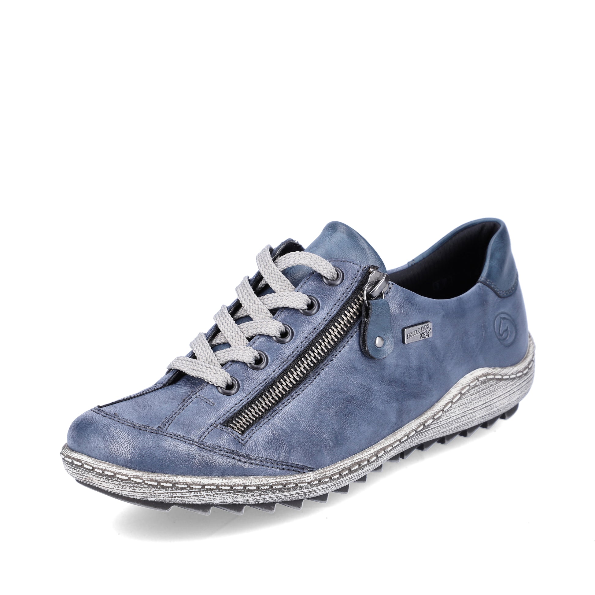 Blue Zip Shoes for Women | Remonte R1402-15