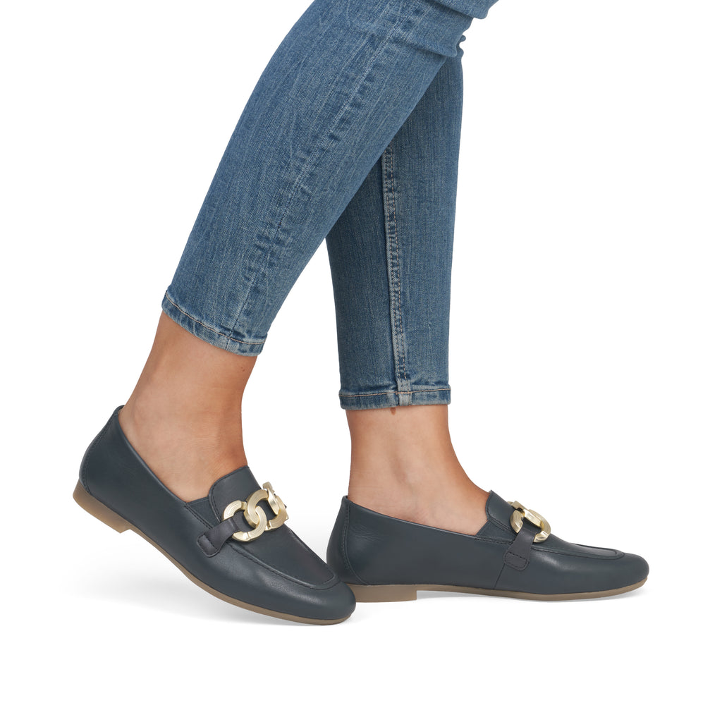 Blue Elasticated Shoes for Women | Remonte D0K09-14