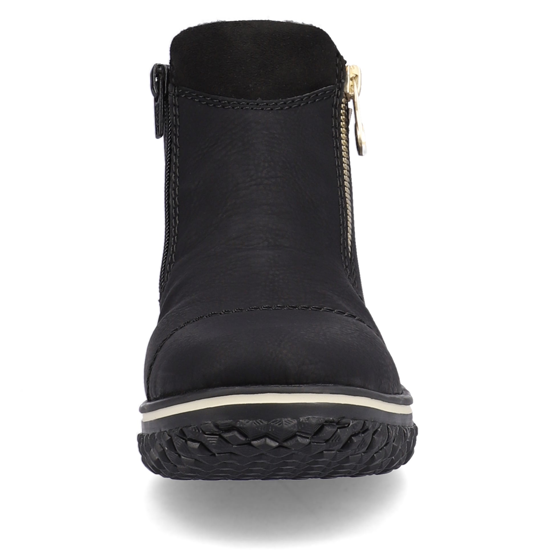 Black Zip Boots for Women | Rieker Z4265-00