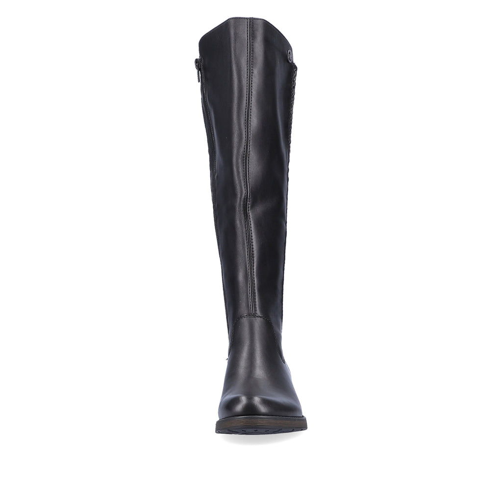 Black Zip Boots for Women | Rieker Z9591-00
