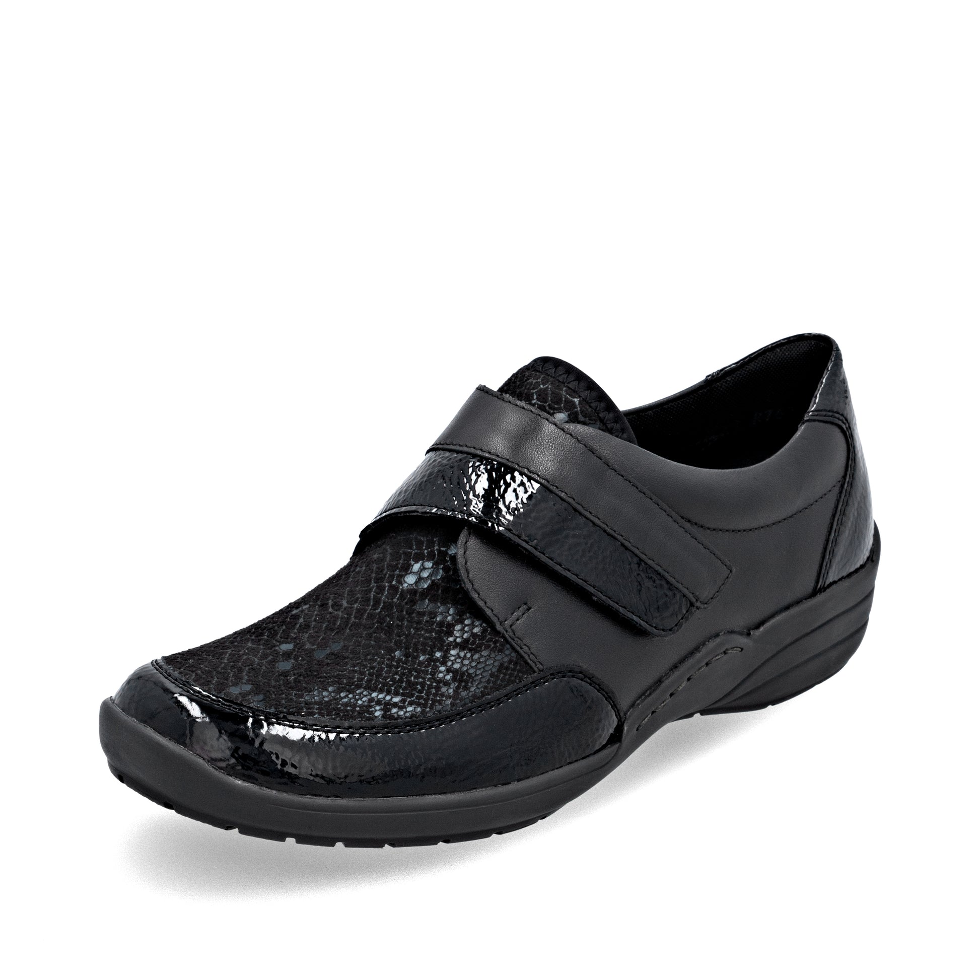 Black Hook & Loop Shoes for Women | Remonte R7600-00