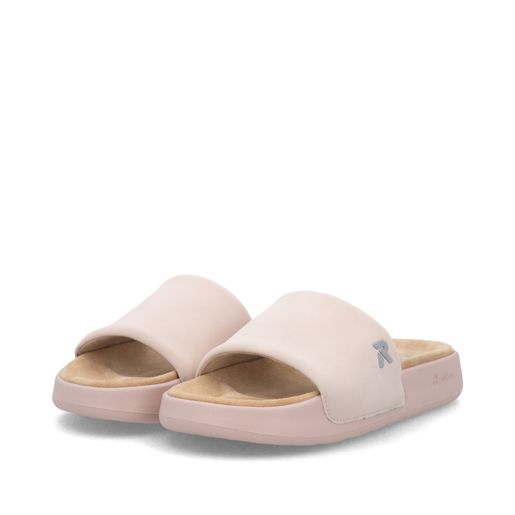 Pink Slip-On Sandals for Women | Rieker W3250-31