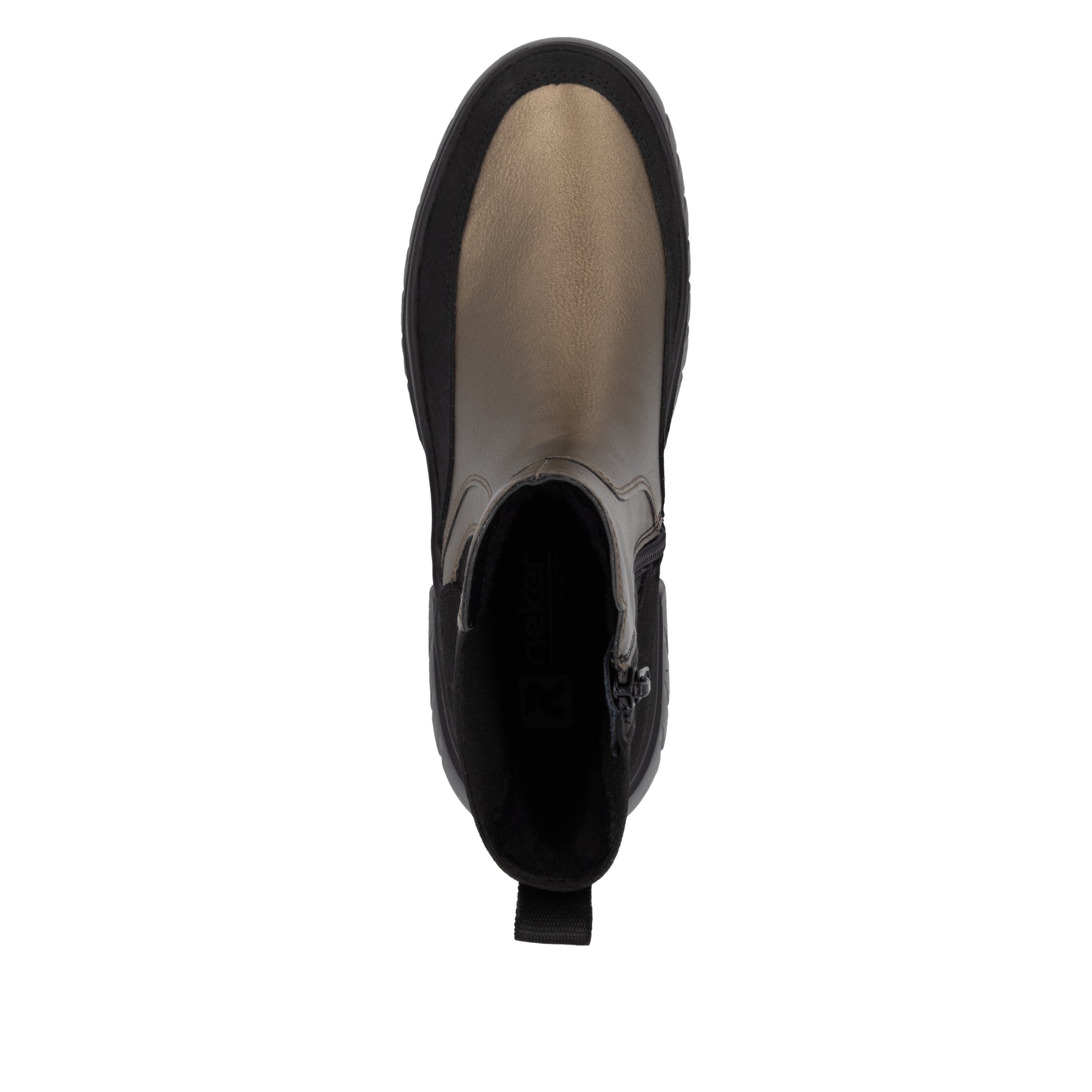 Metallic Zip Boots for Women | Rieker Sport W1872-90