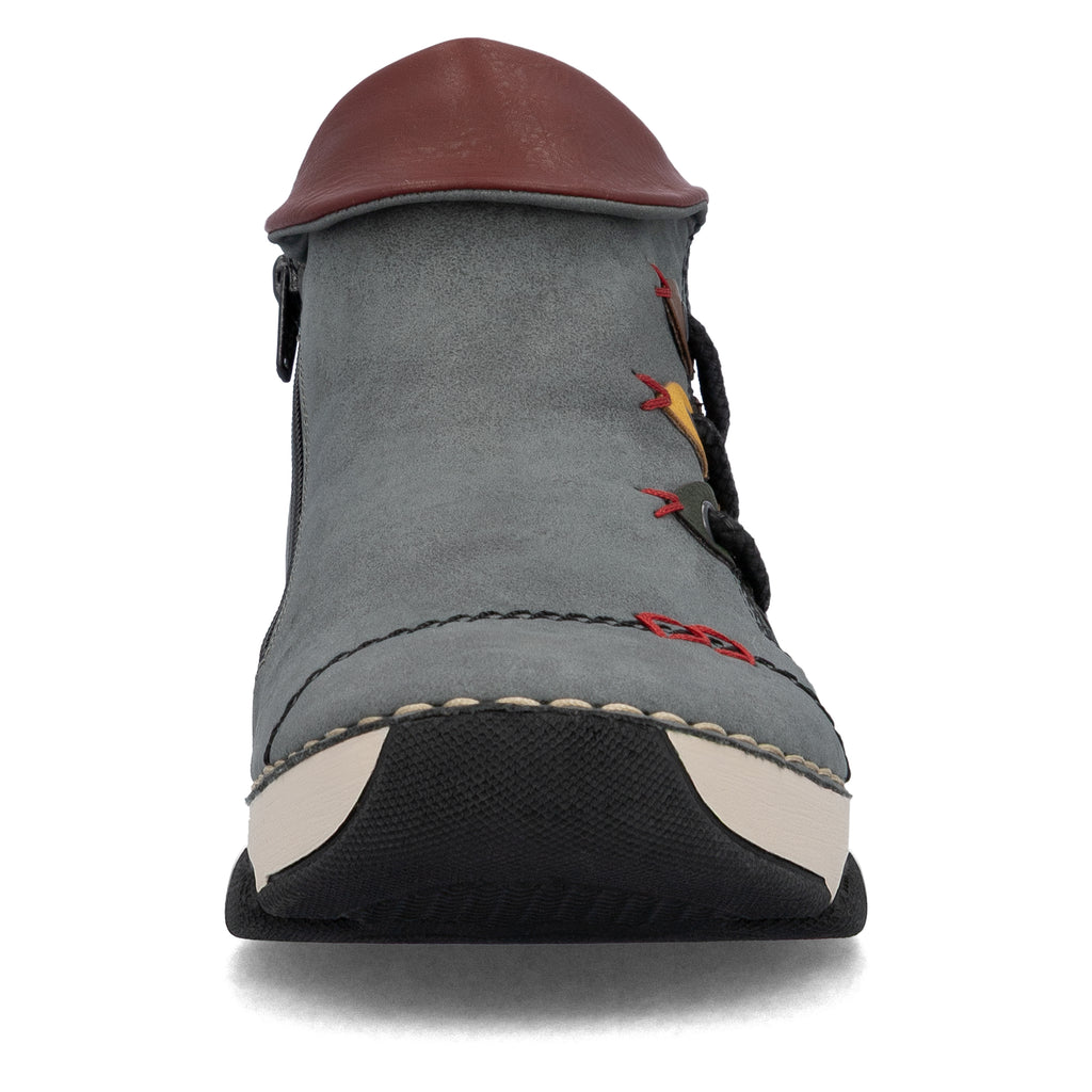 Blue Zip Boots for Women | Rieker 45983-14