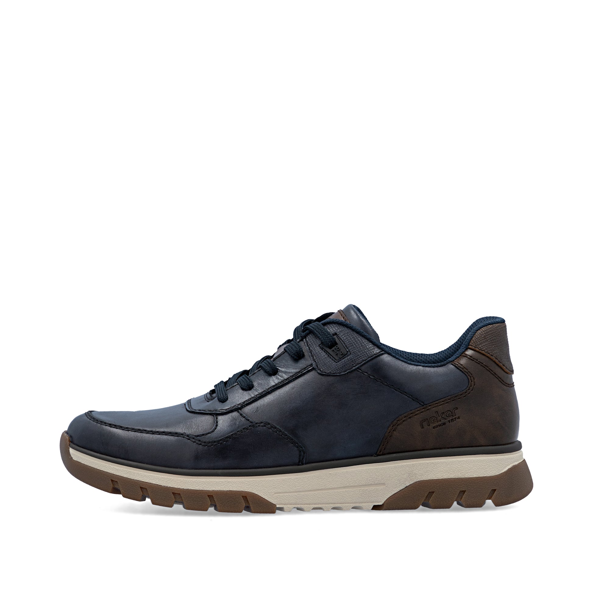 Blue Zip Shoes for Men | Rieker B9301-14