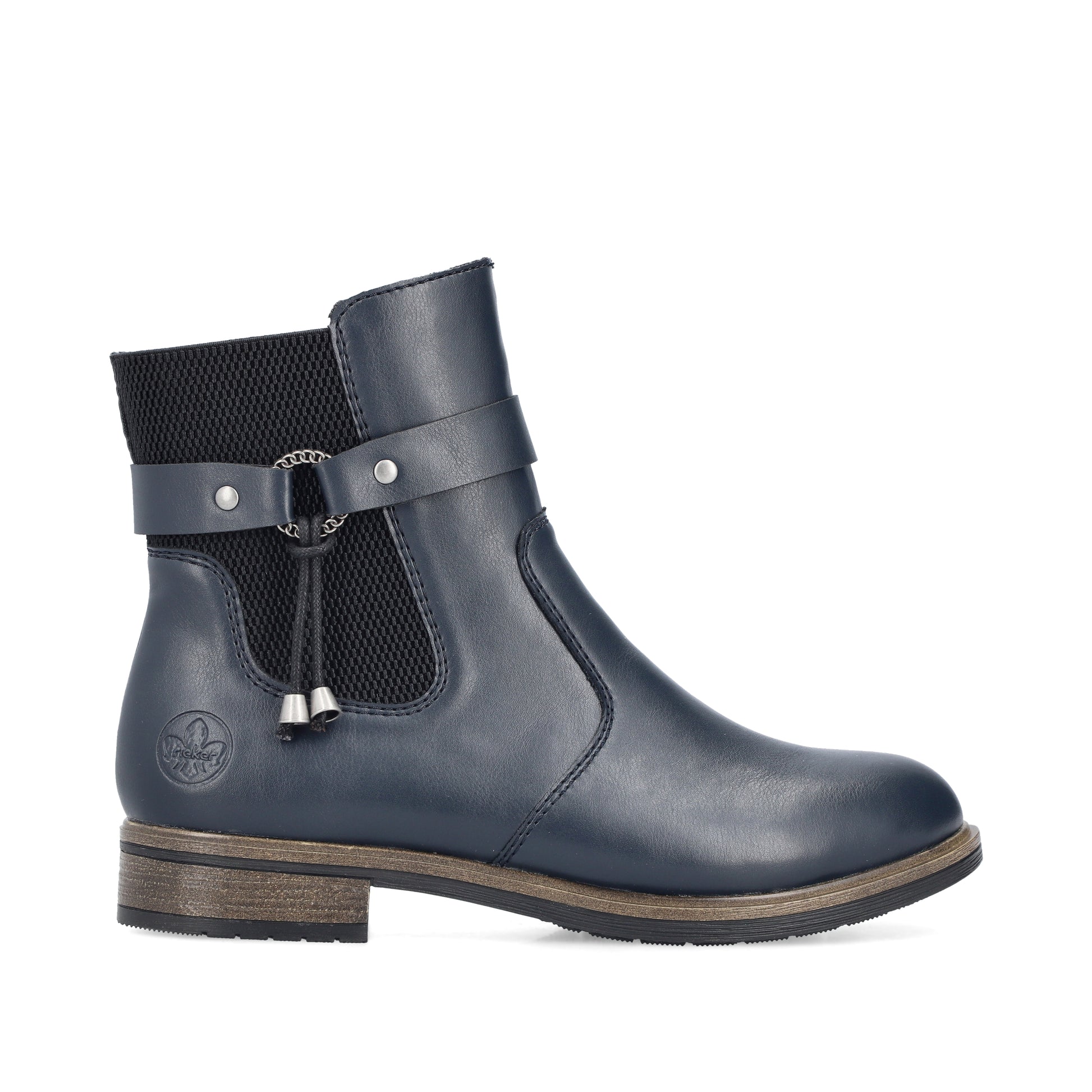 Blue Zip Boots for Women | Rieker 72258-14