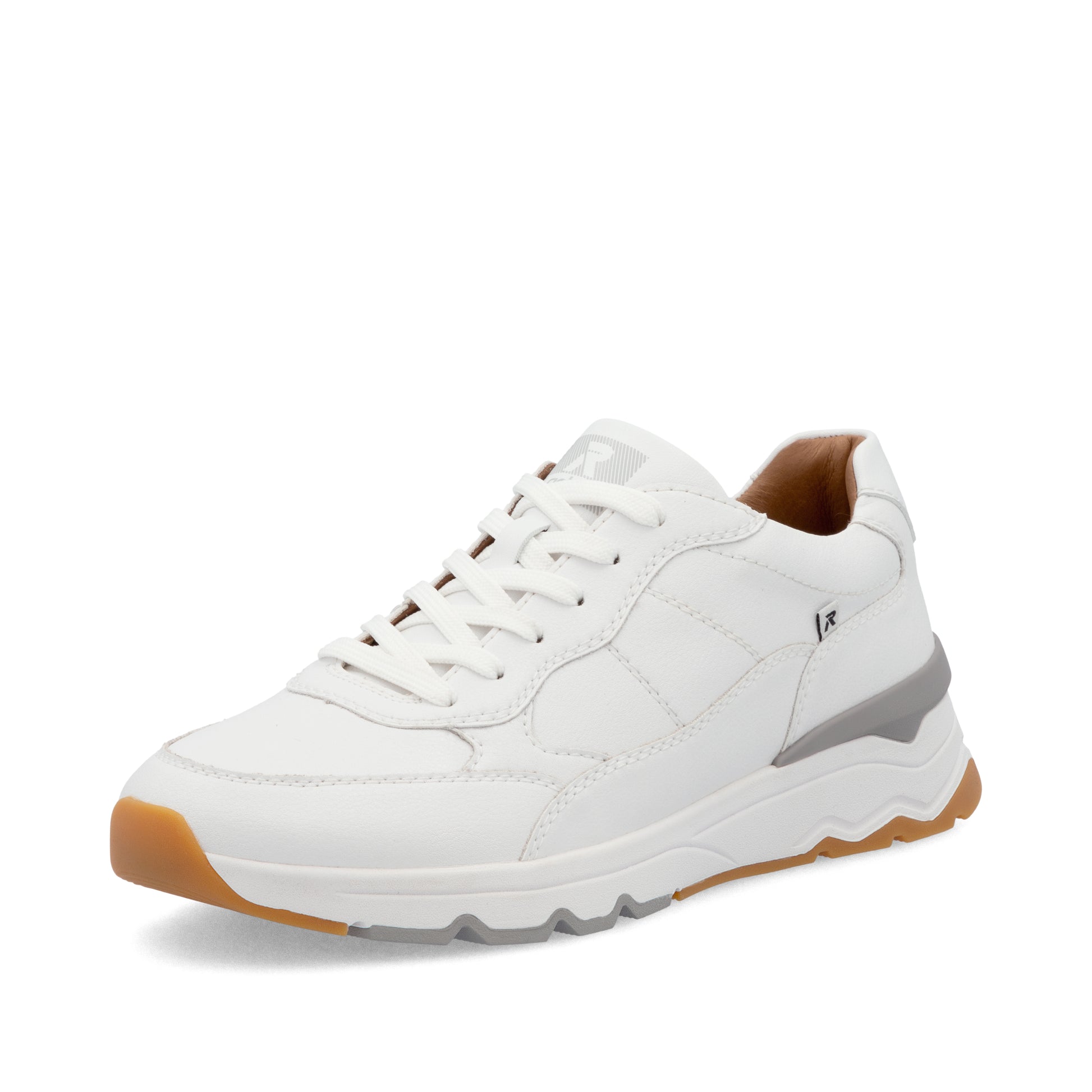 White Elasticated Shoes for Men | Rieker U0904-80