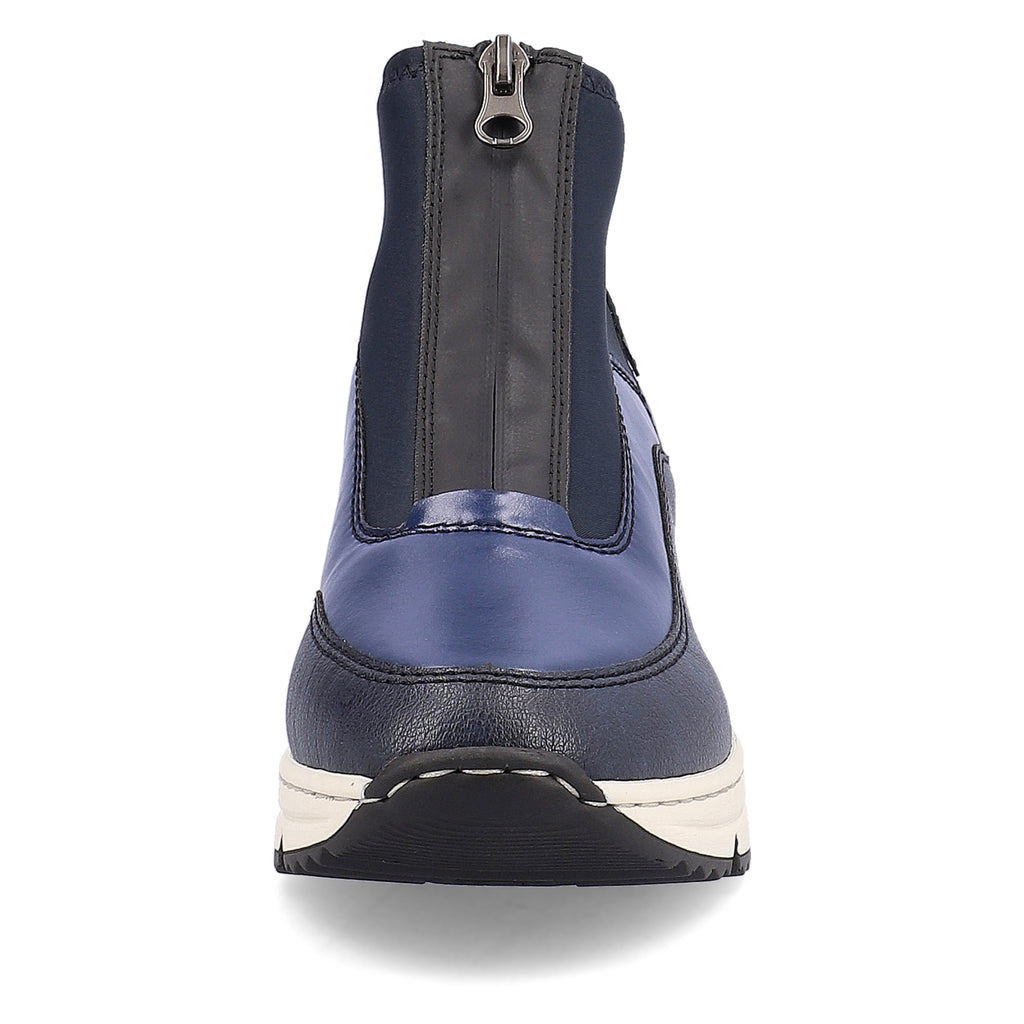 Blue Zip Boots for Women | Rieker N6352-14