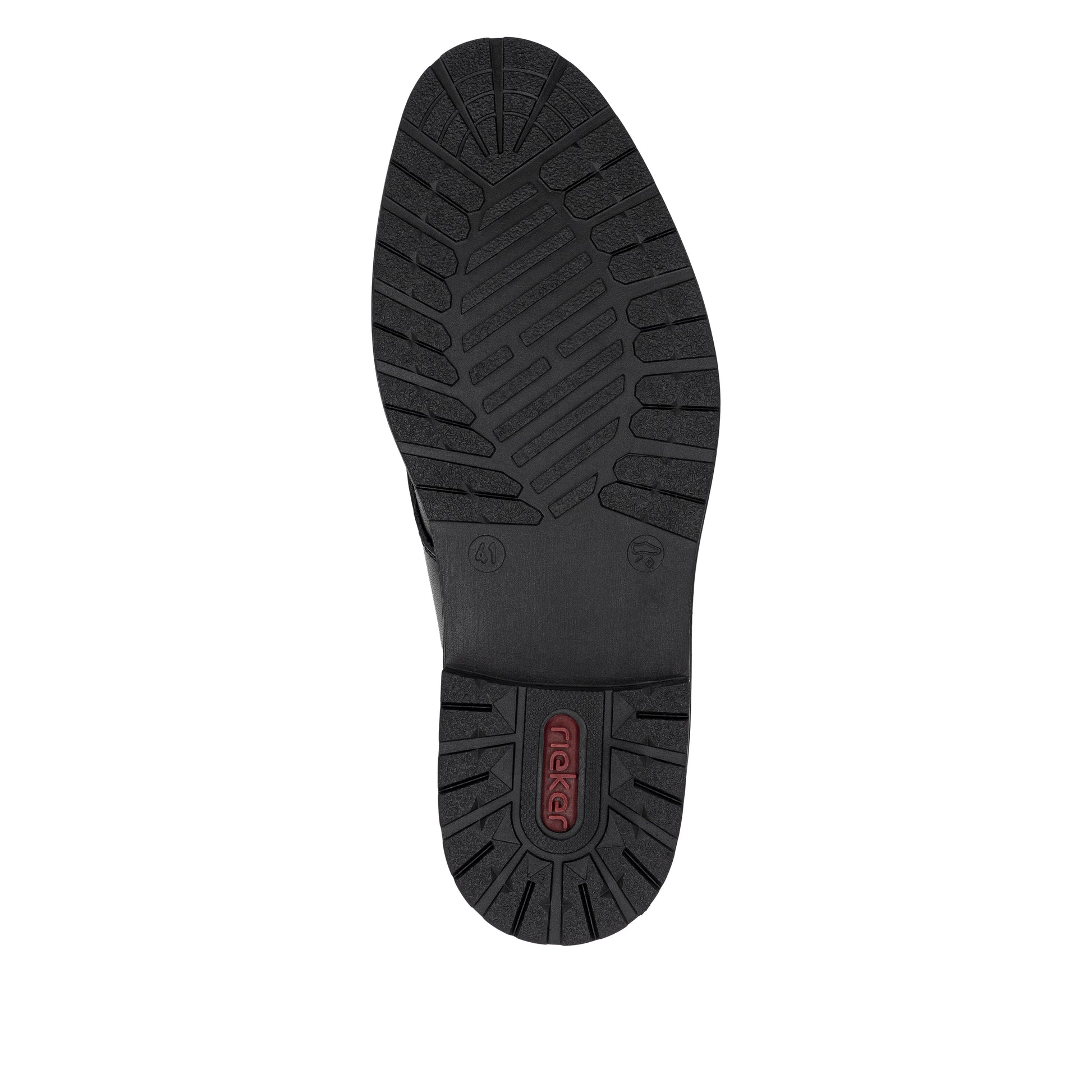 Black Elasticated Shoes for Men | Rieker 14621-00