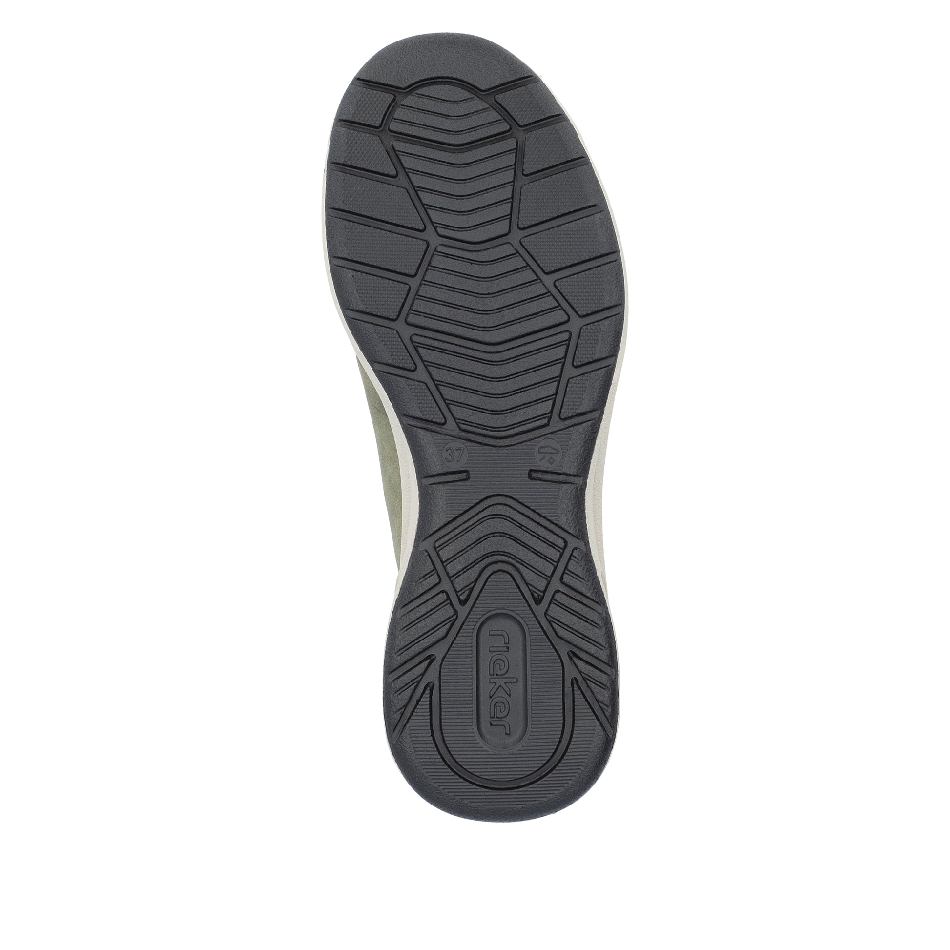 Green Elasticated Shoes for Women | Rieker M5651-54