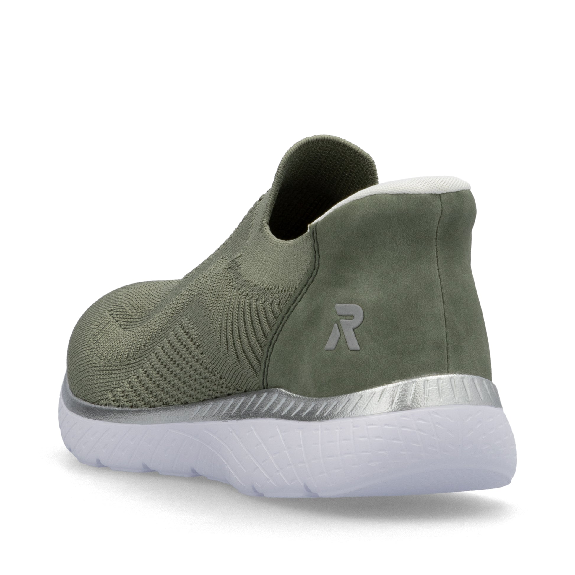 Green Elasticated Shoes for Women | Rieker M5072-52
