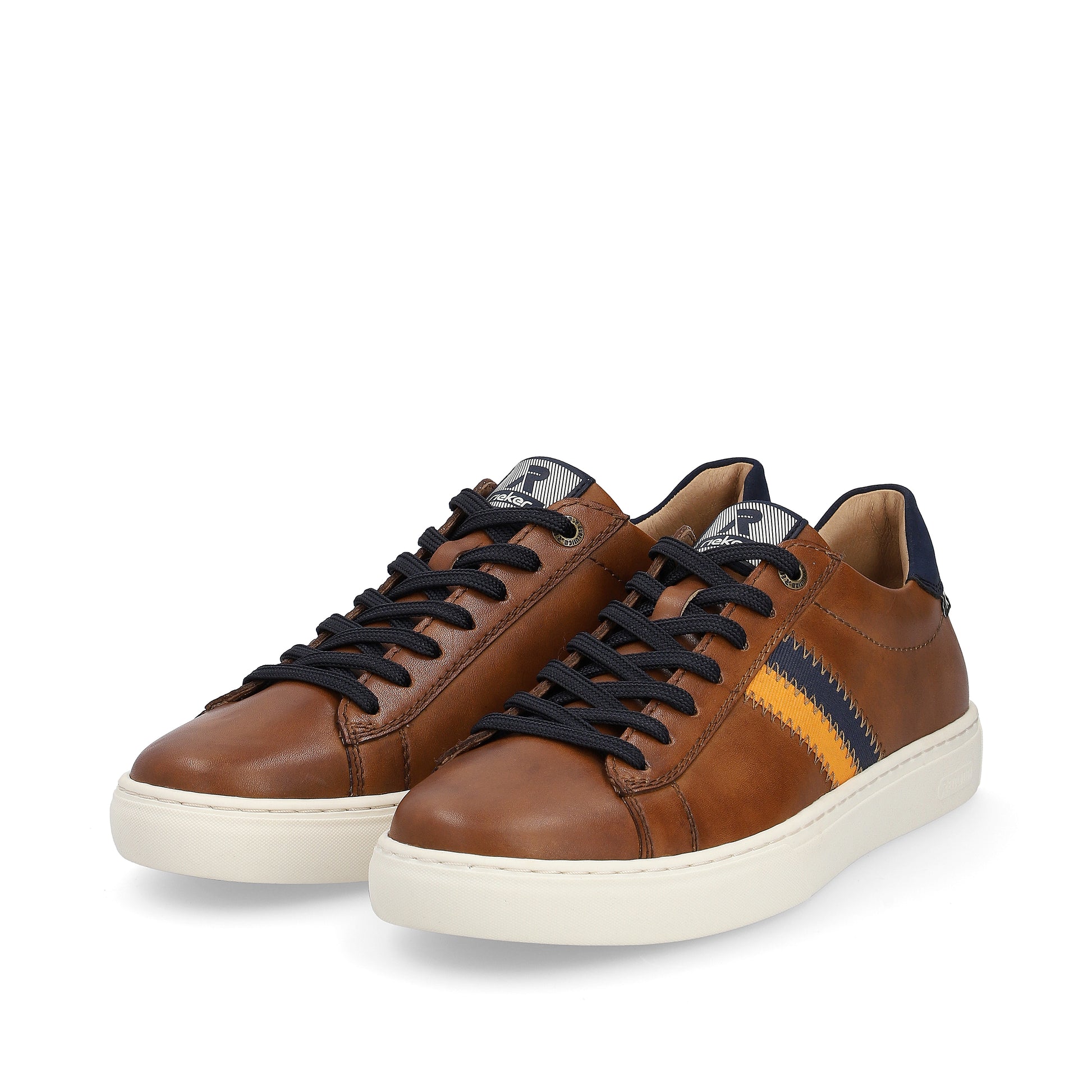 Brown Elasticated Shoes for Men | Rieker U0705-24