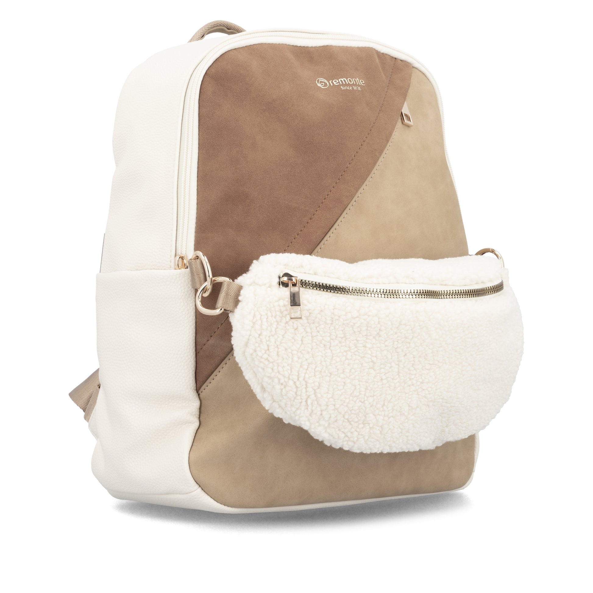 Beige Zip Bags for Women | Remonte Q0533-61
