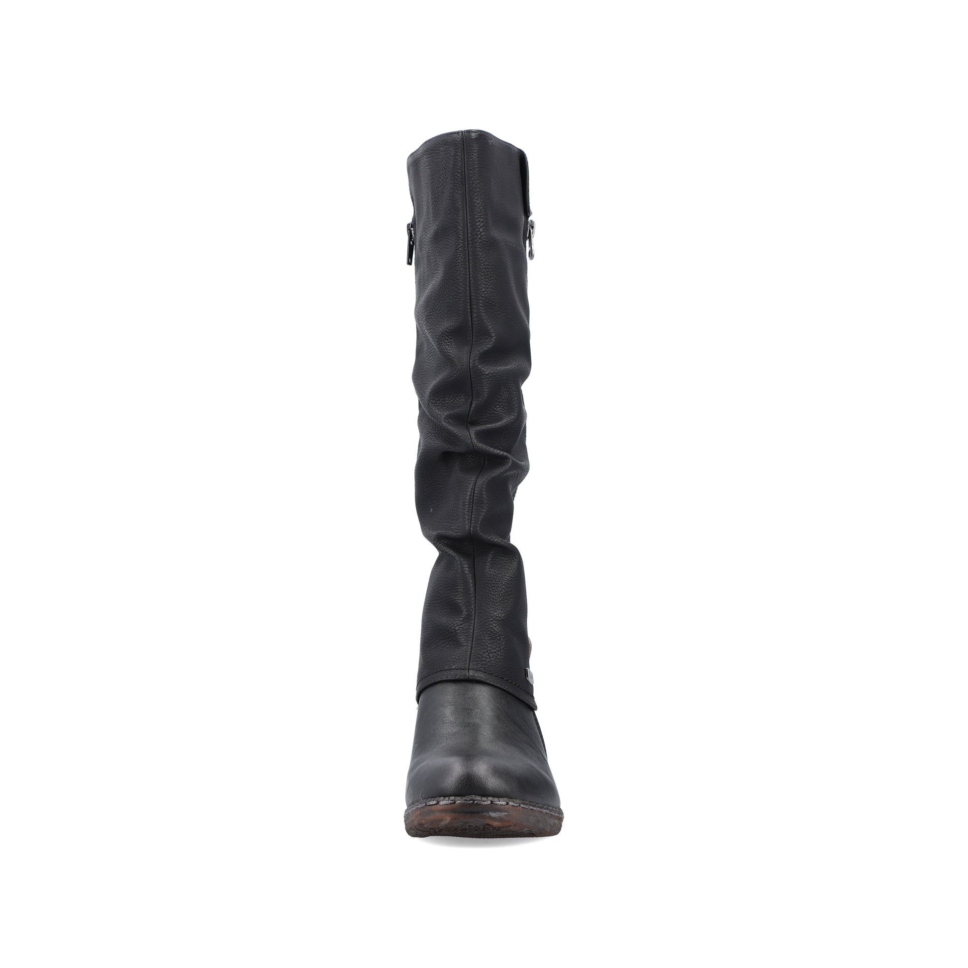 Black Zip Boots for Women | Rieker 93655-00